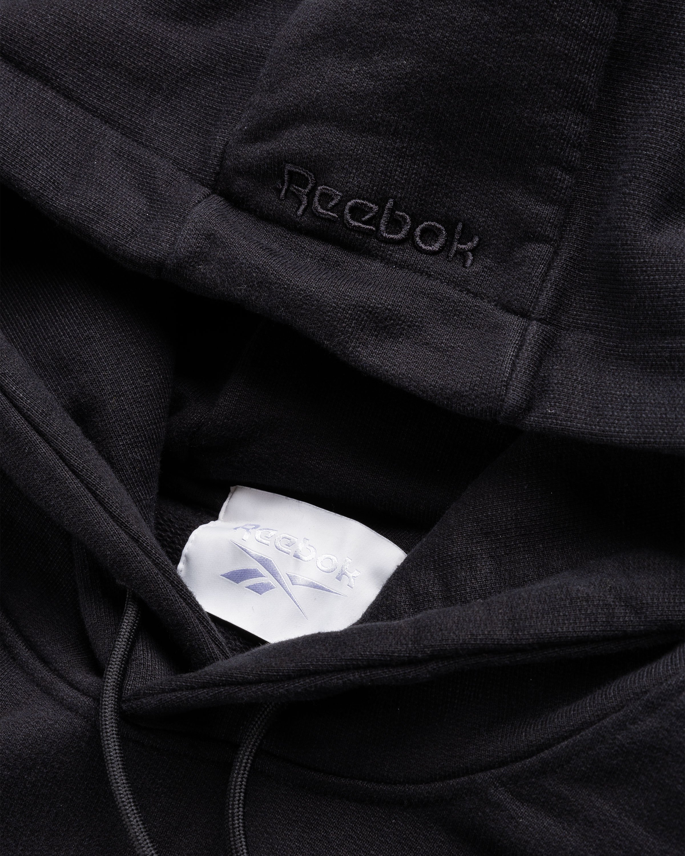 Reebok - Oversized Piped Hoodie Black - Clothing - Black - Image 6