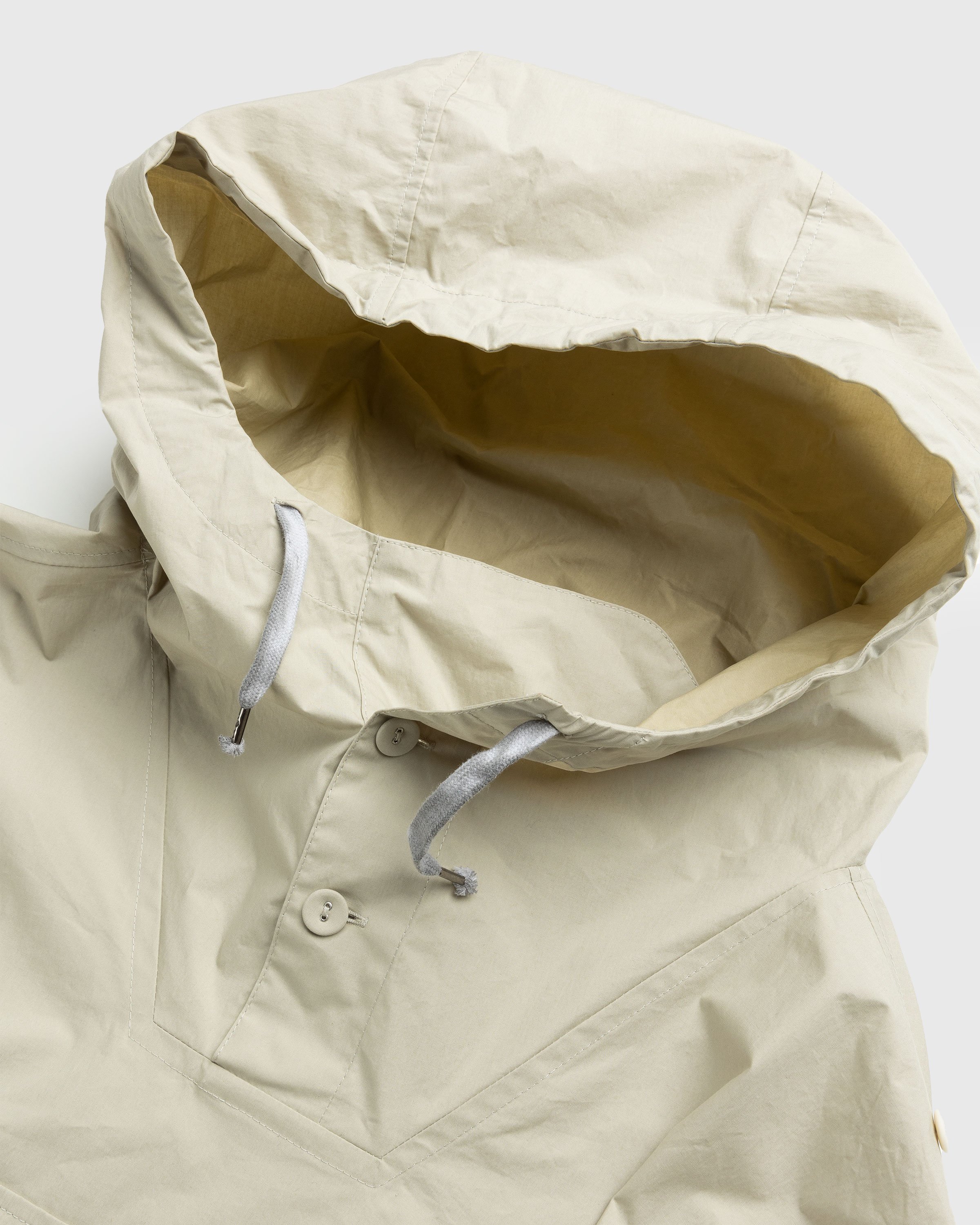 Maison Margiela - Coated Cotton Hooded Jacket Cream - Clothing - Beige - Image 8