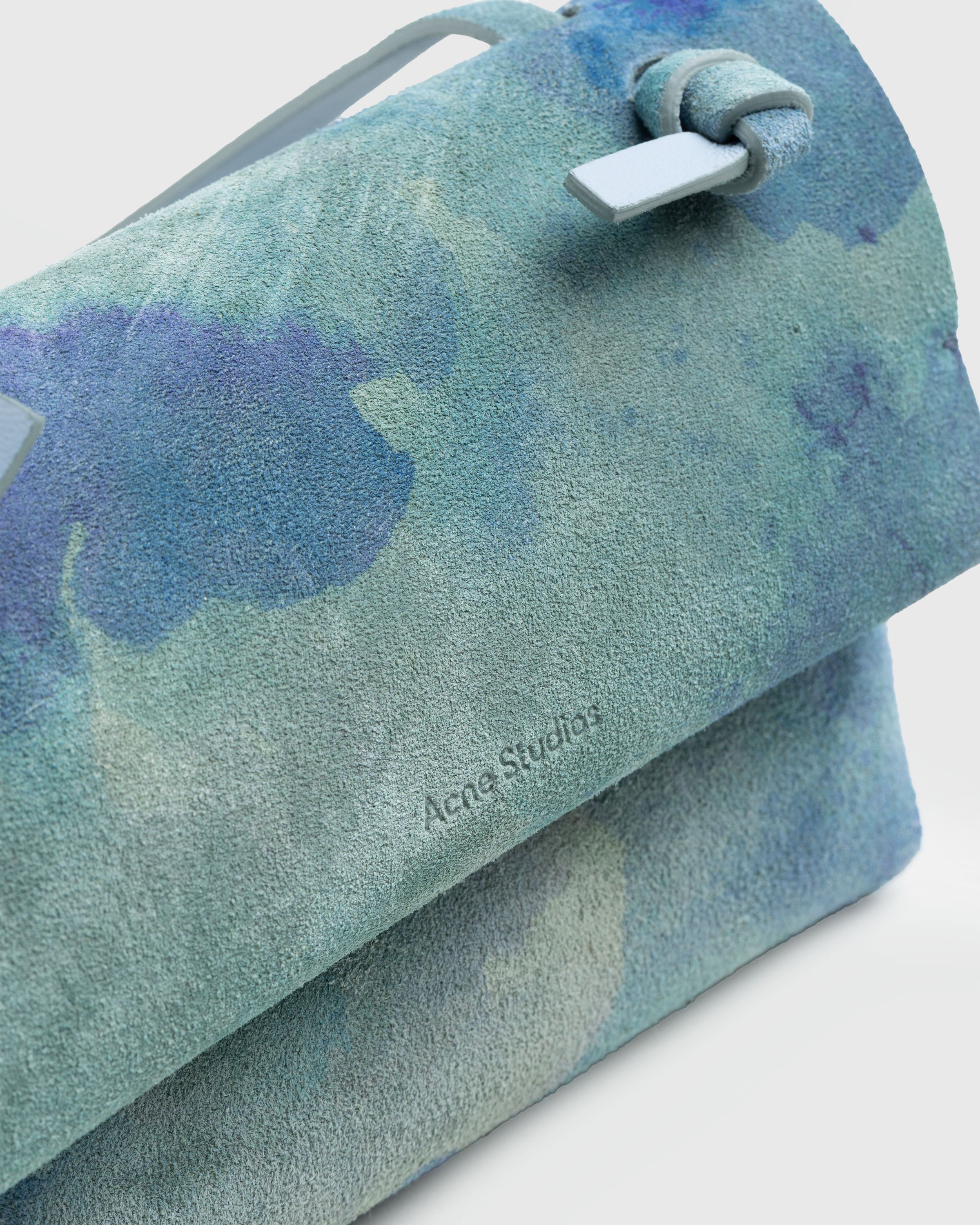 Acne Studios - Cloud Print Mini Shoulder Bag Blue - Accessories - Blue - Image 3