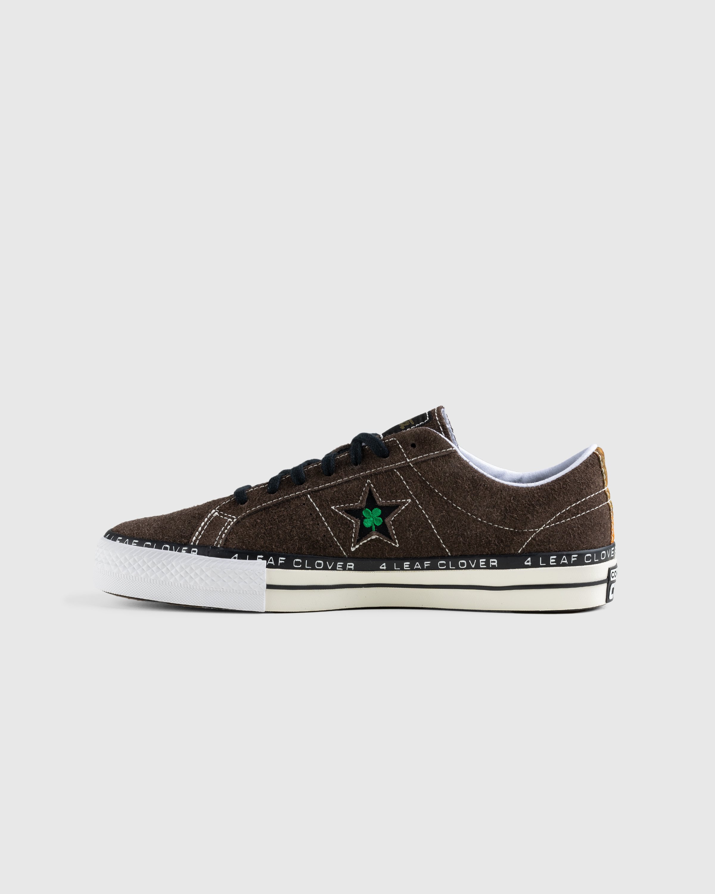 Patta x Converse - “Four Leaf Clover” One Star Pro - Footwear - Brown - Image 2