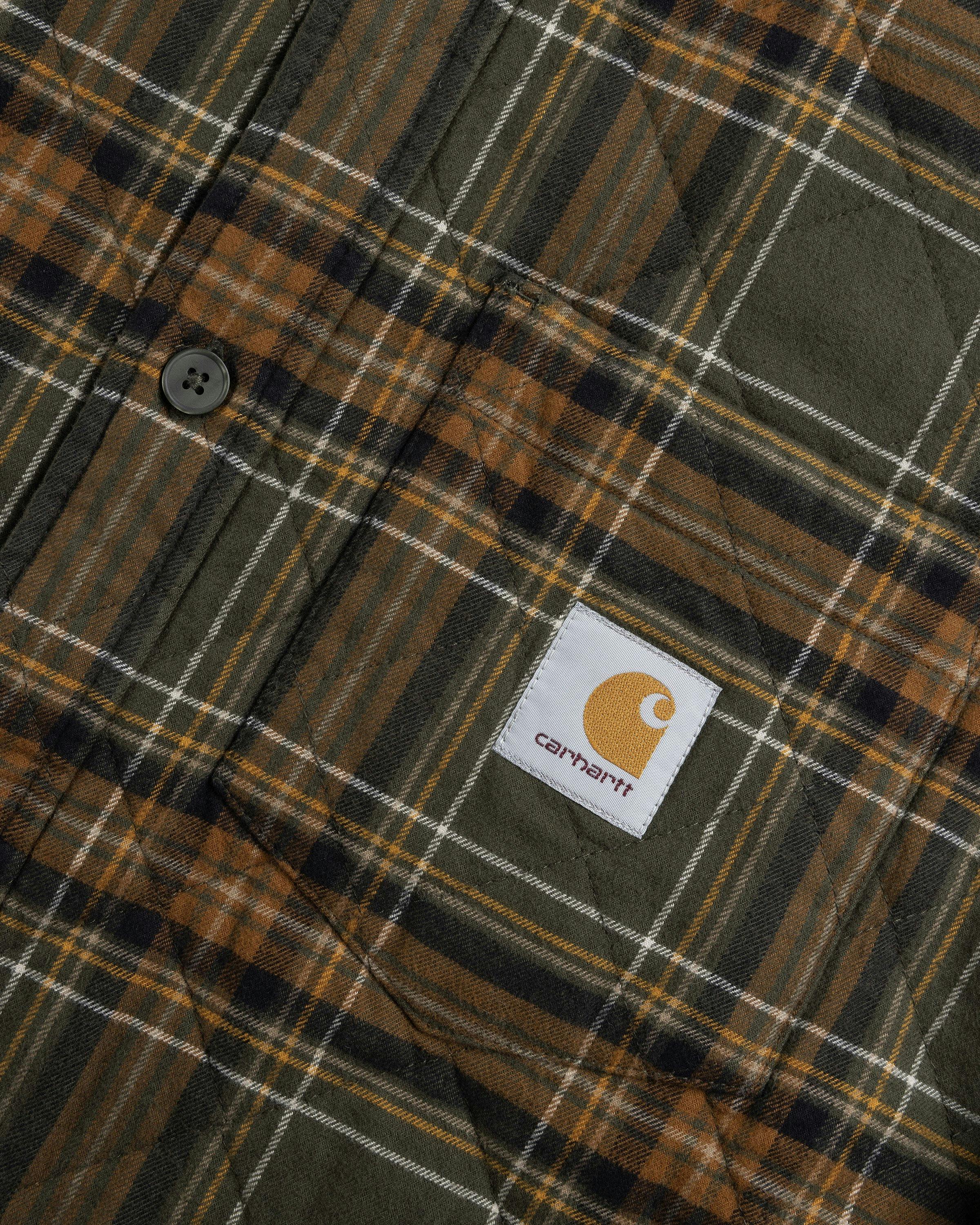 Carhartt WIP - Wiles Check Shirt Jacket Yellow - Clothing - Yellow - Image 5