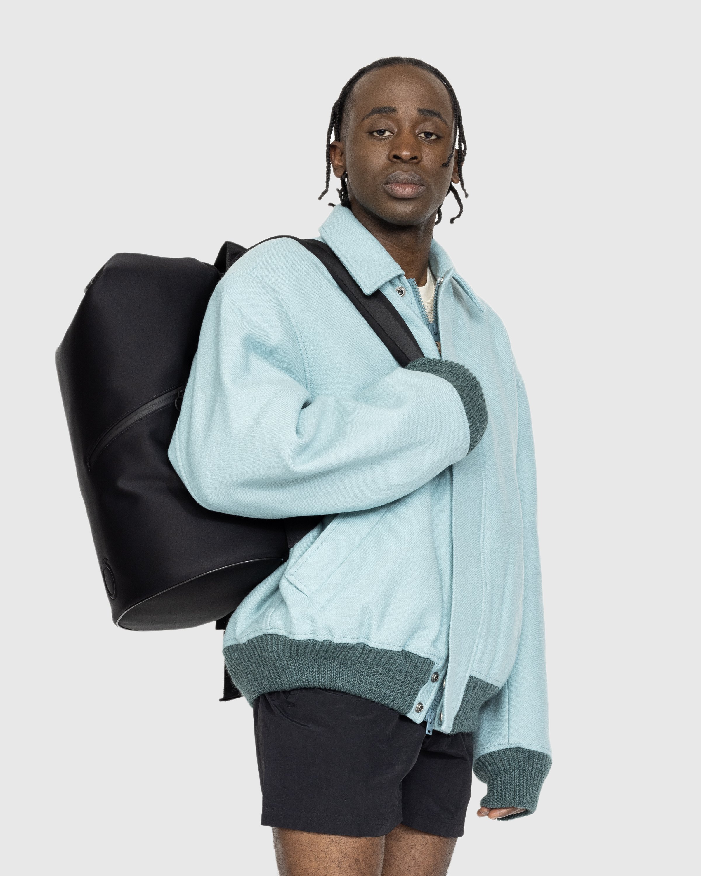 Trussardi - Syla Neoprene Backpack Black - Lifestyle - Black - Image 4