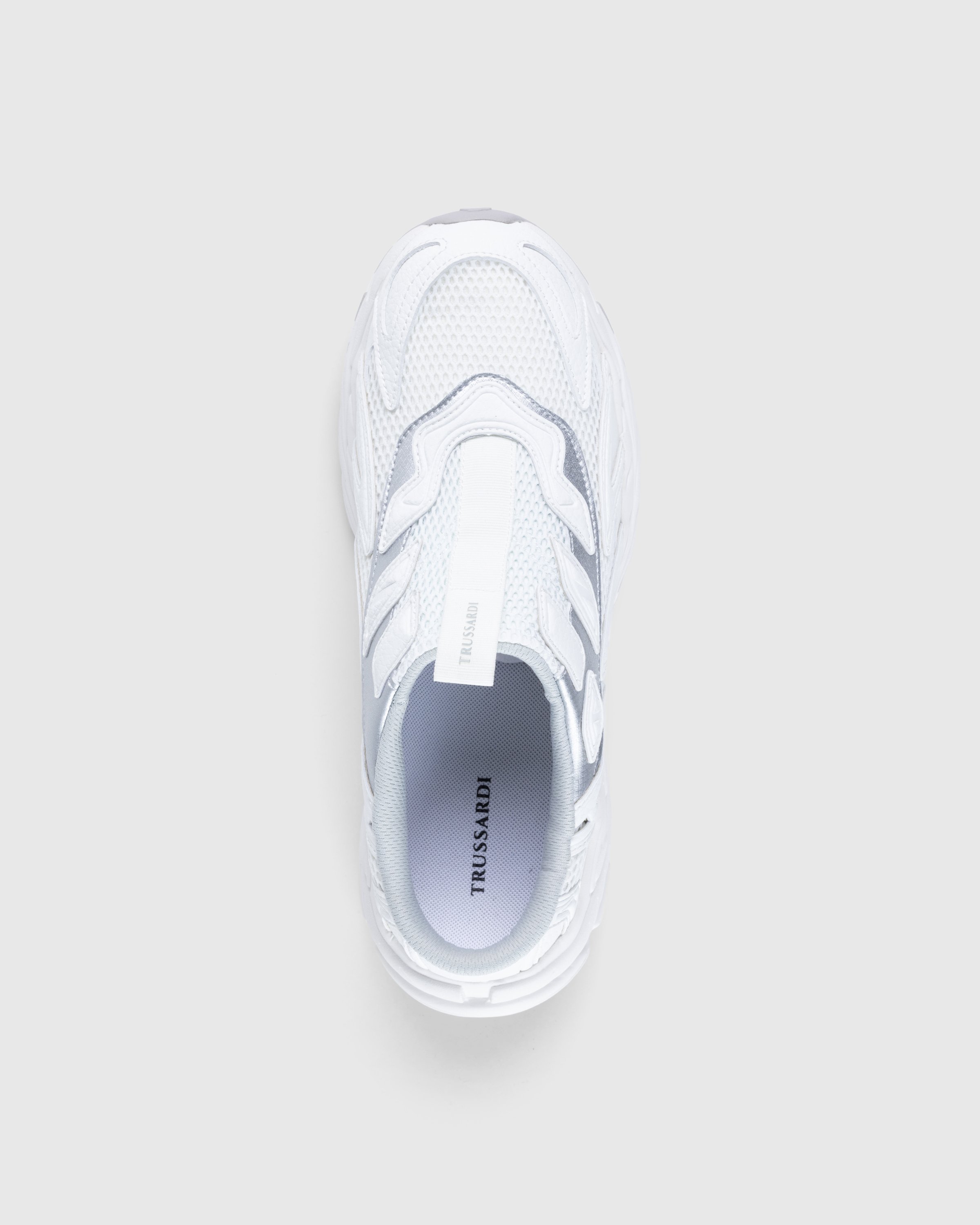 Trussardi - Retro Mule Sneaker - Footwear - White - Image 4