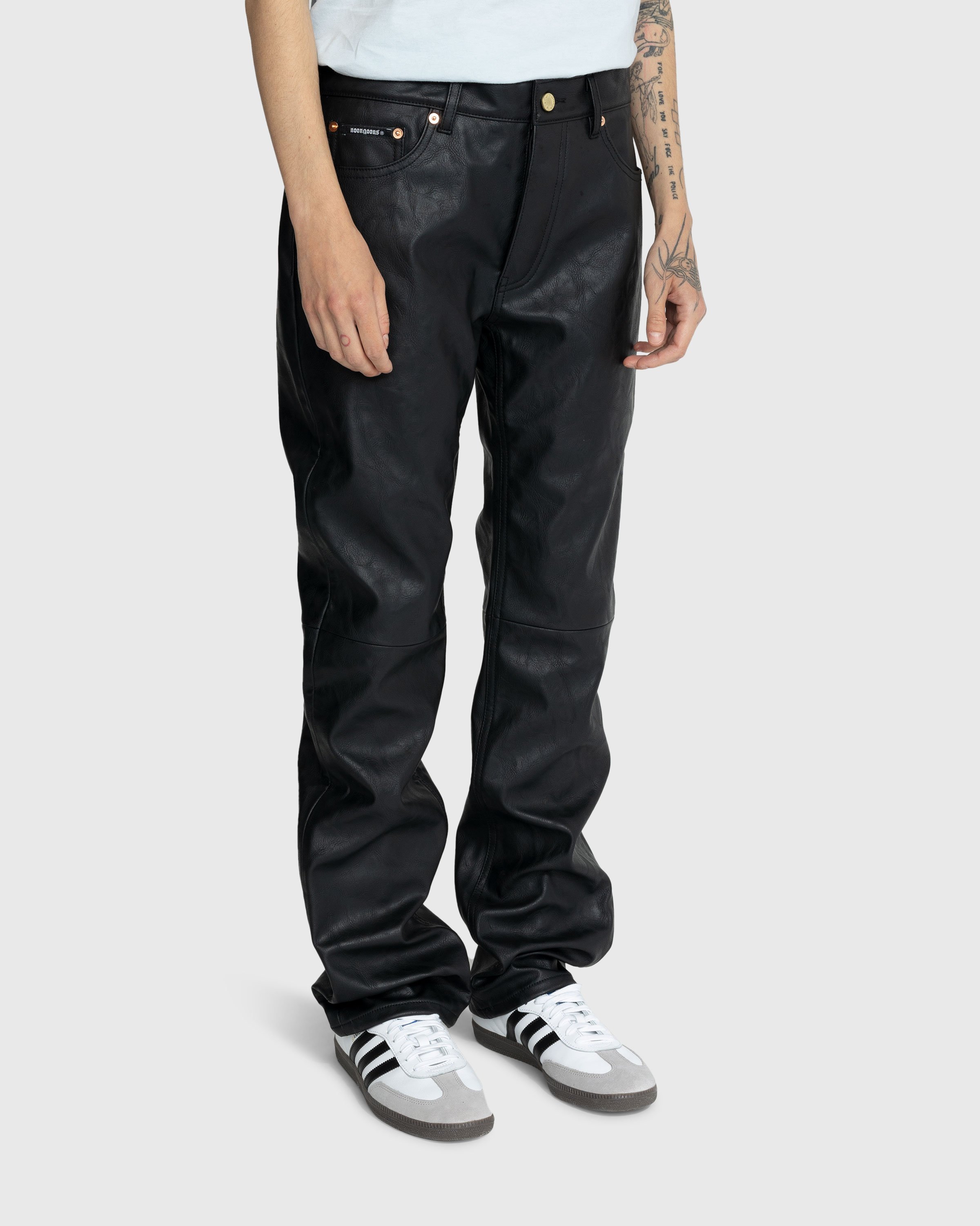Noon Goons - GP Faux Leather Pant Black - Clothing - Black - Image 3