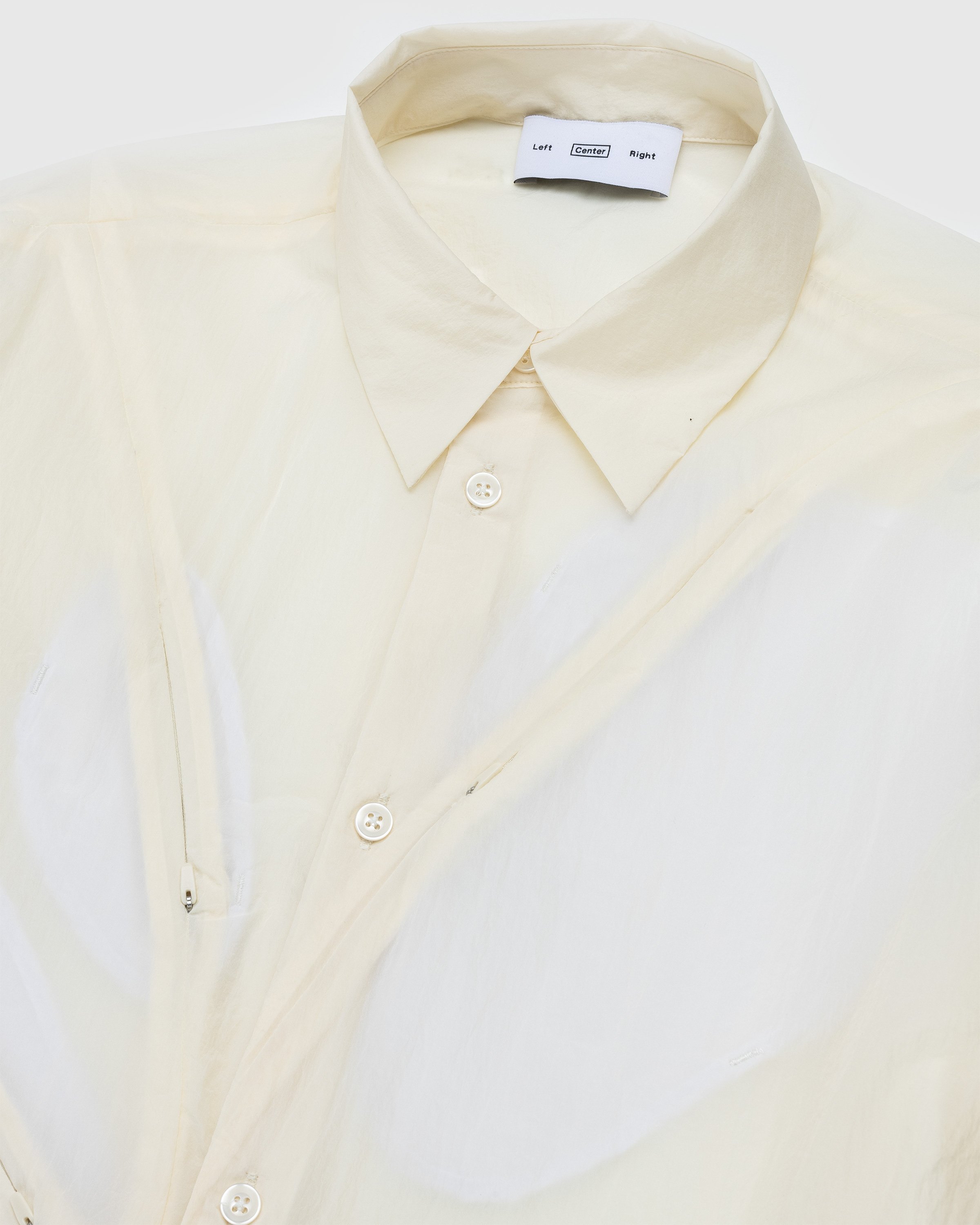Post Archive Faction (PAF) - 5.0+ Shirt Center Ivory - Clothing - Beige - Image 5