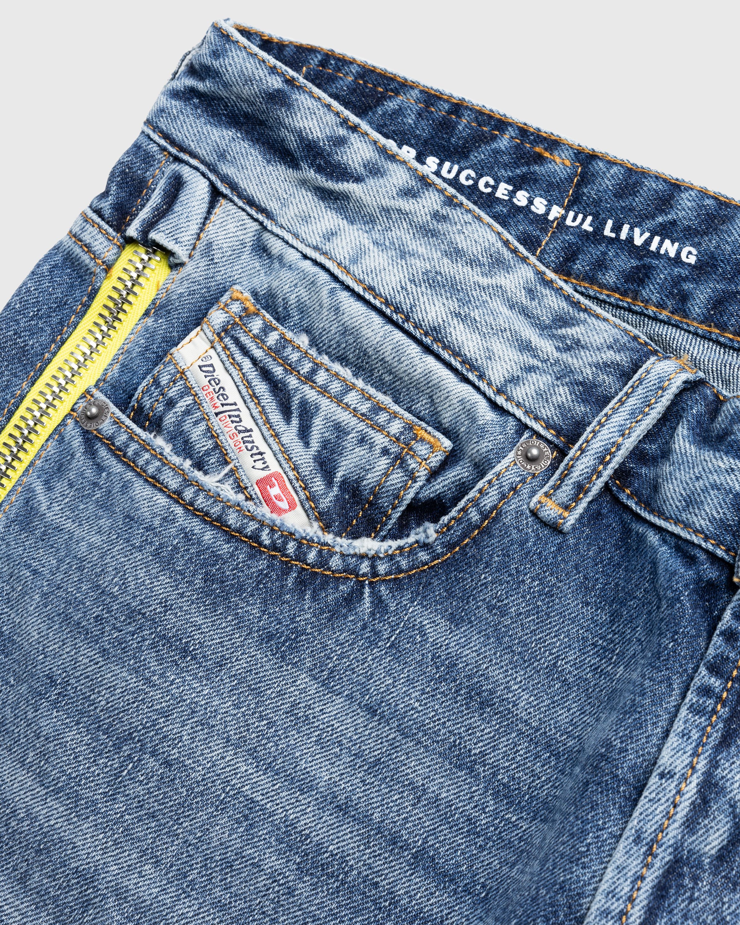 Diesel - D-Rise Zip Jeans Blue - Clothing - Blue - Image 6