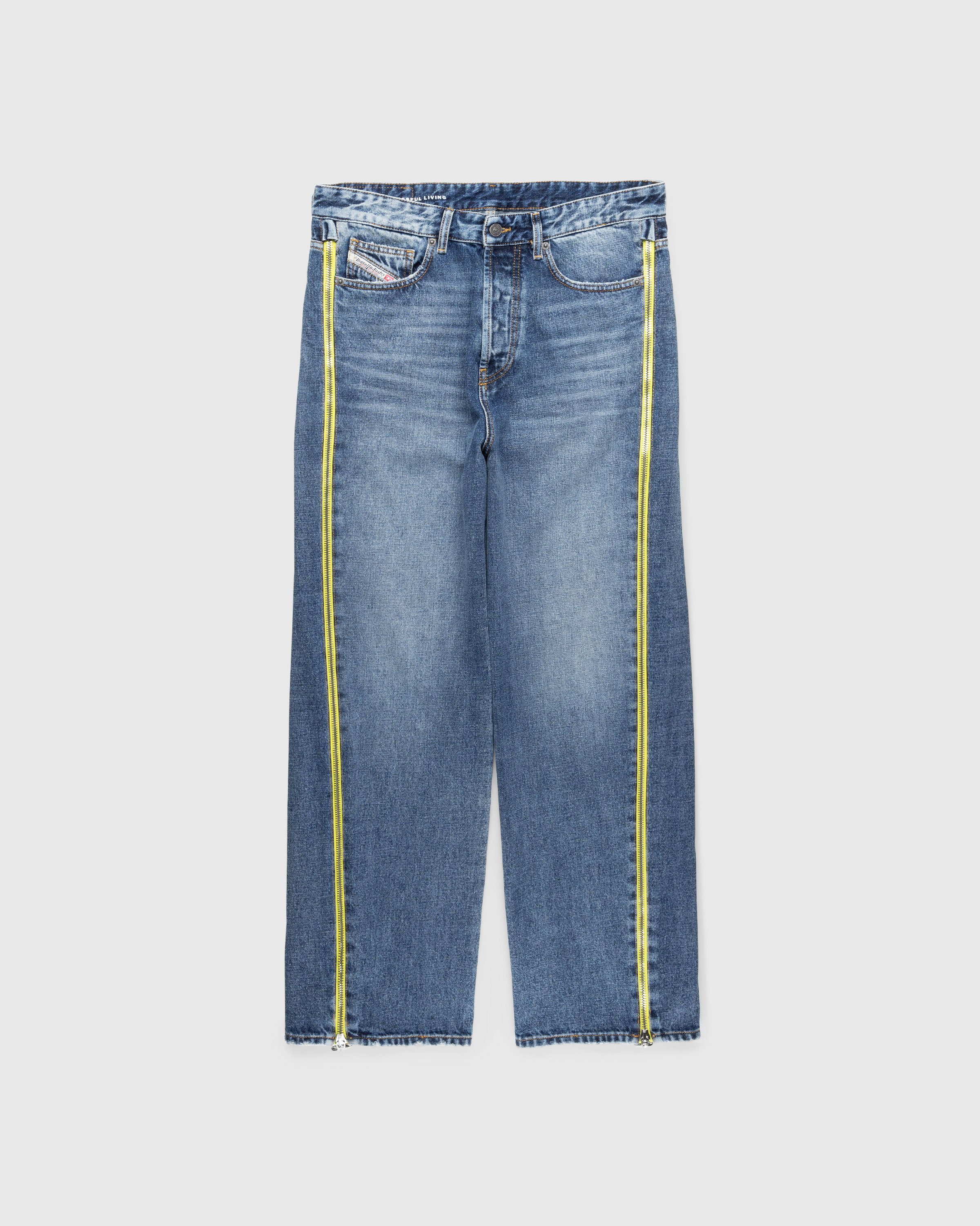 Diesel – D-Rise Zip Jeans Blue