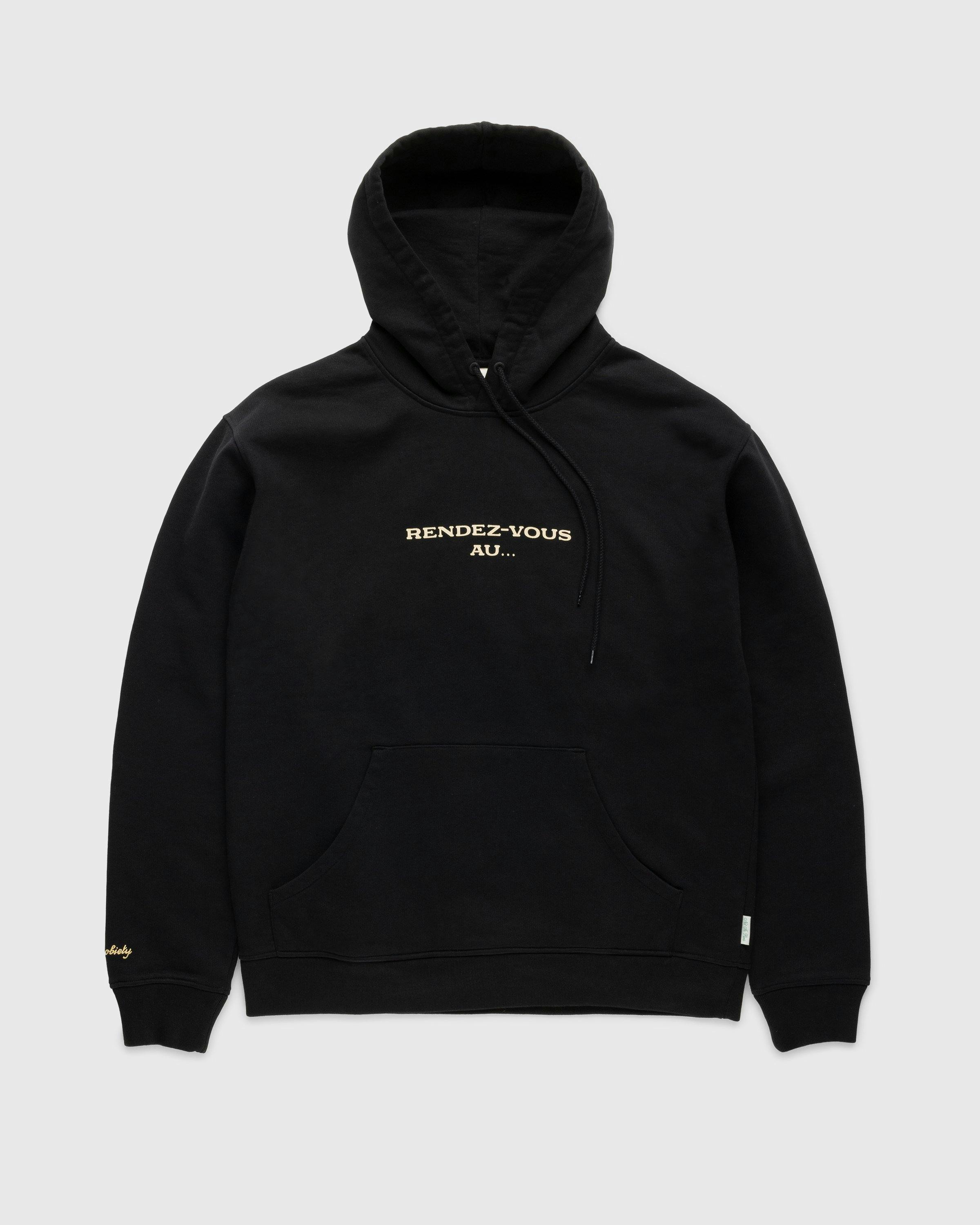 Café de Flore x Highsnobiety - Not In Paris 4 Rendez-vous Au Hoodie Black - Sweats - Black - Image 2