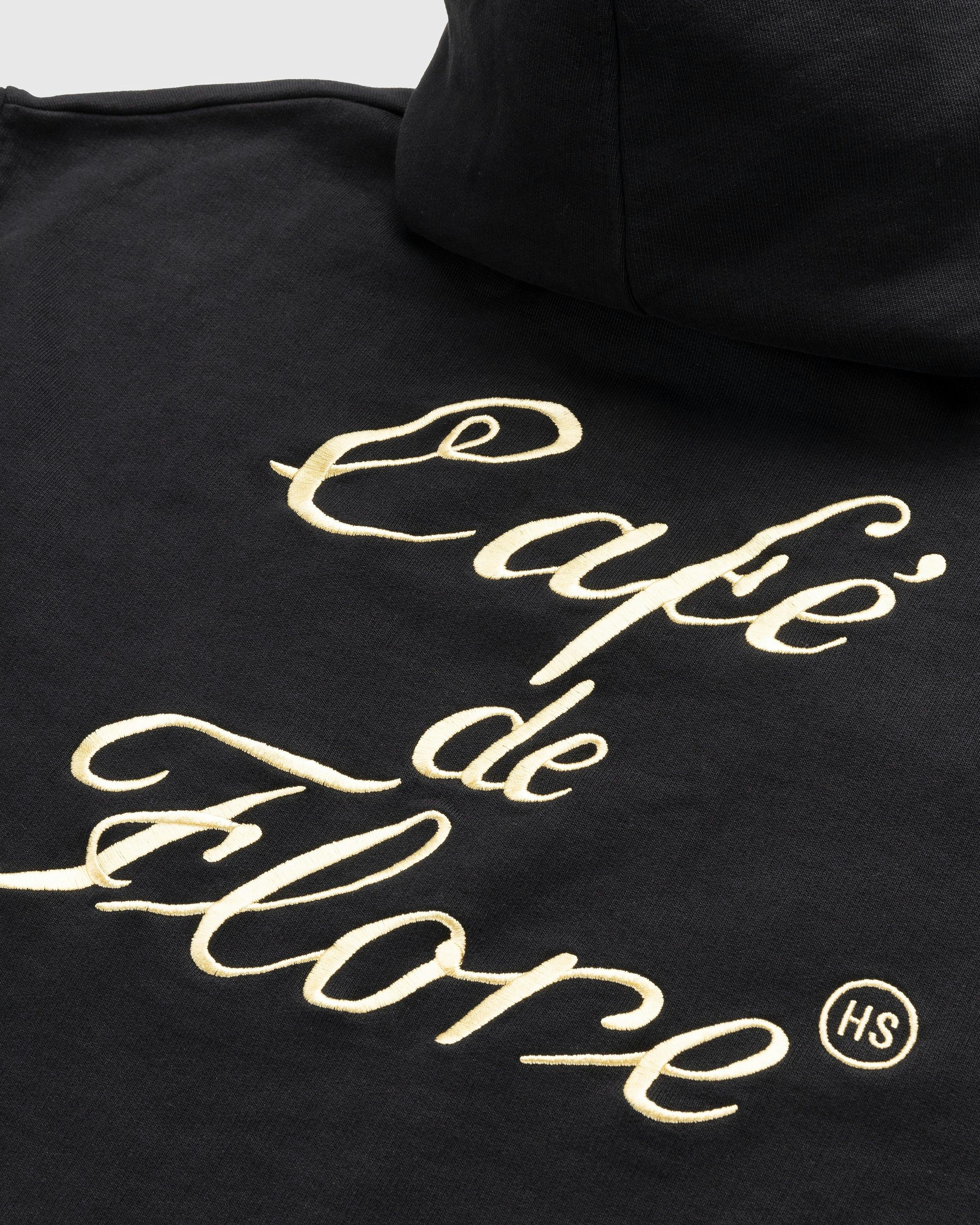 Café de Flore x Highsnobiety - Not In Paris 4 Rendez-vous Au Hoodie Black - Sweats - Black - Image 5