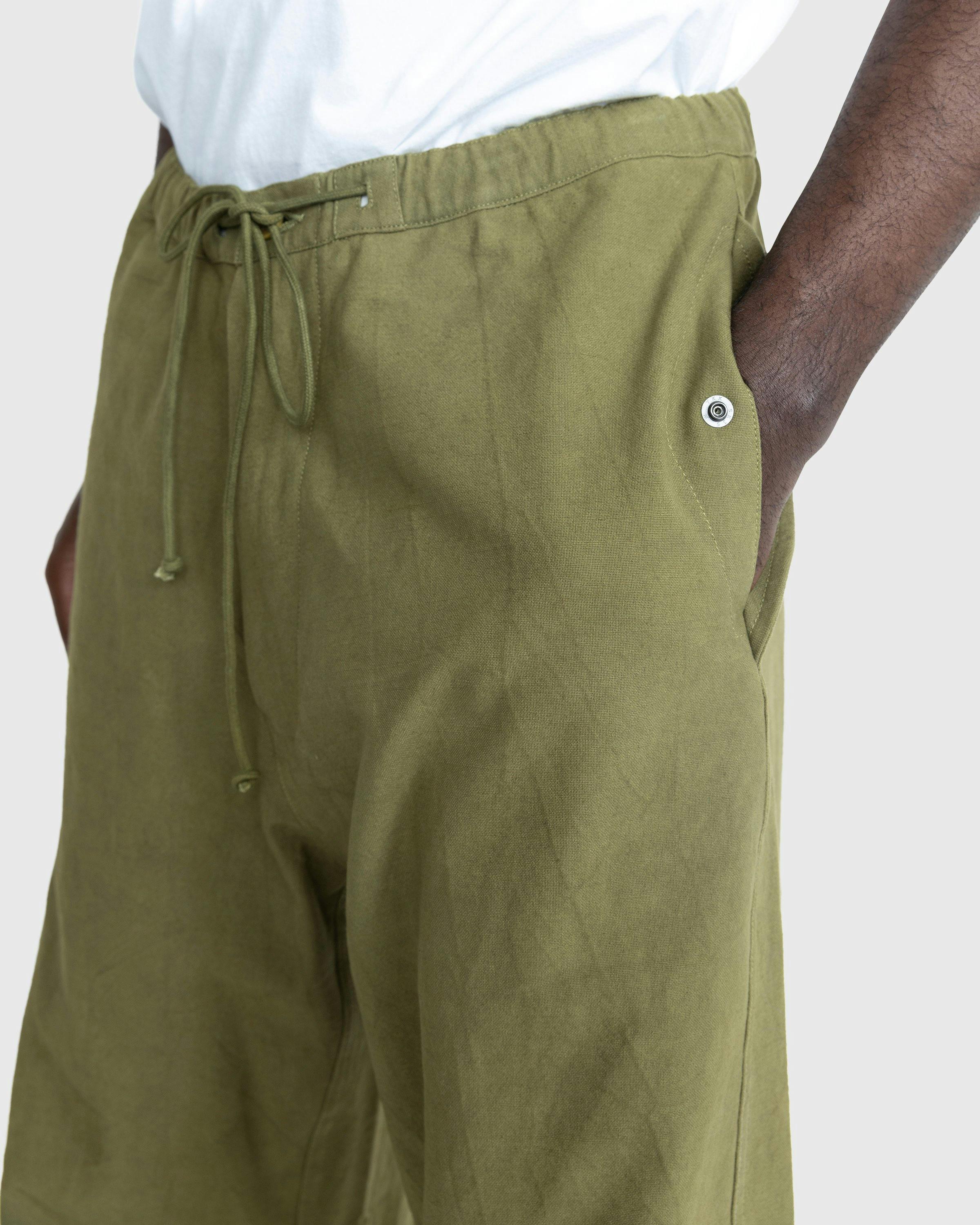 Story mfg. - Paco Pants Slub Green - Clothing - Green - Image 5