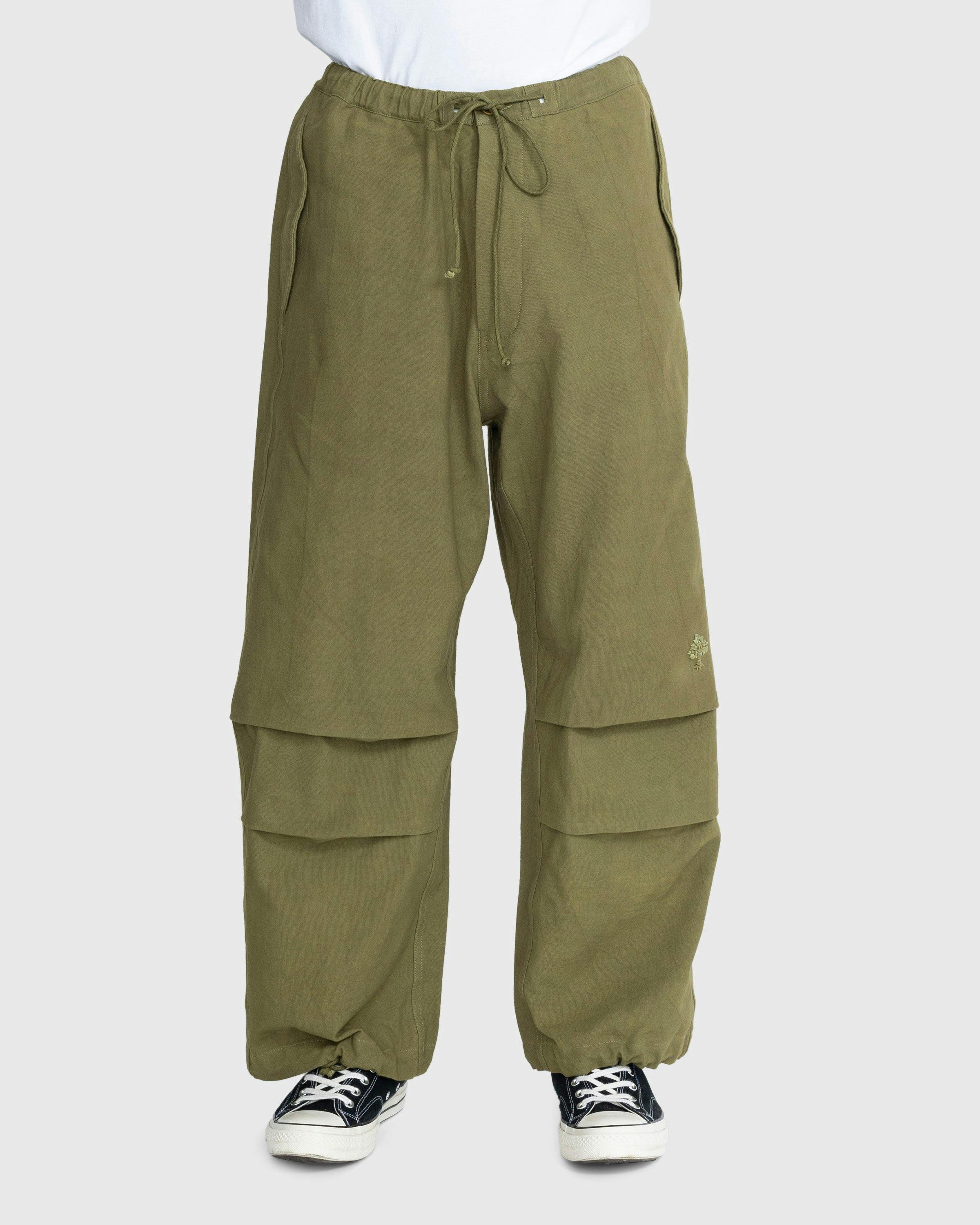 Story mfg. - Paco Pants Slub Green - Clothing - Green - Image 2