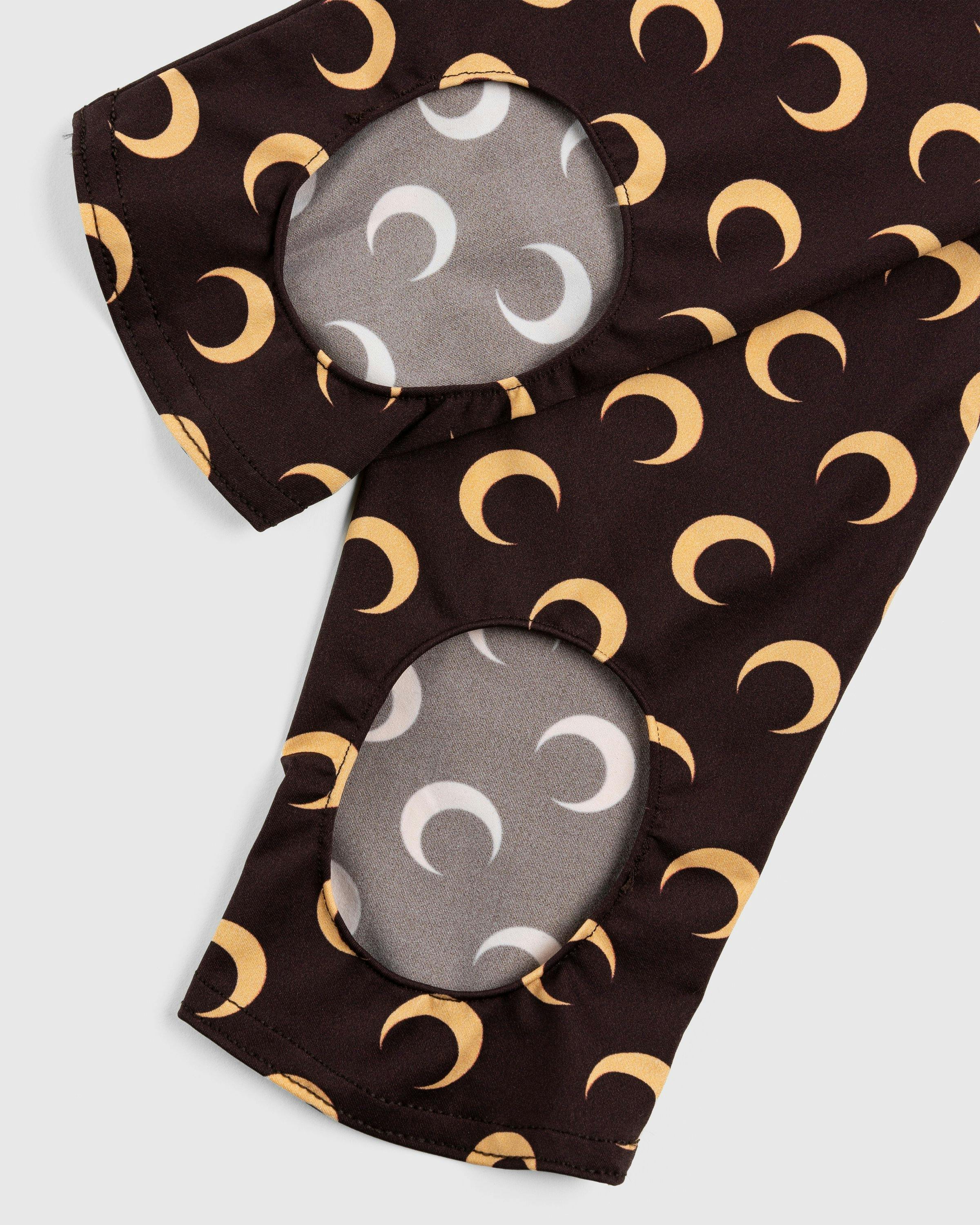 Marine Serre - Fuseaux Moon Leggings Brown - Clothing - Brown - Image 6