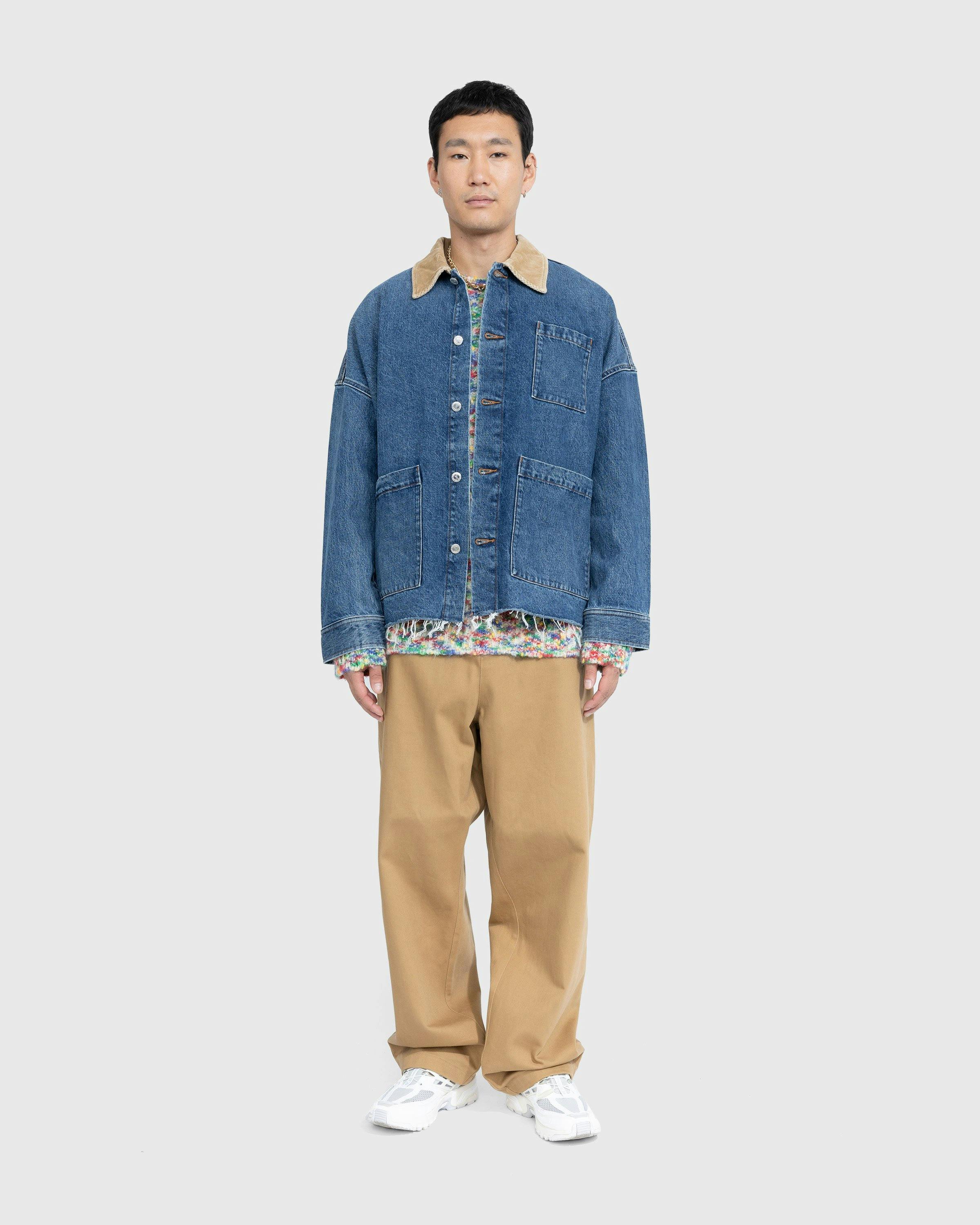 A.P.C. x J.W. Anderson - Veste Marin Stonewashed Indigo - Clothing - Blue - Image 4