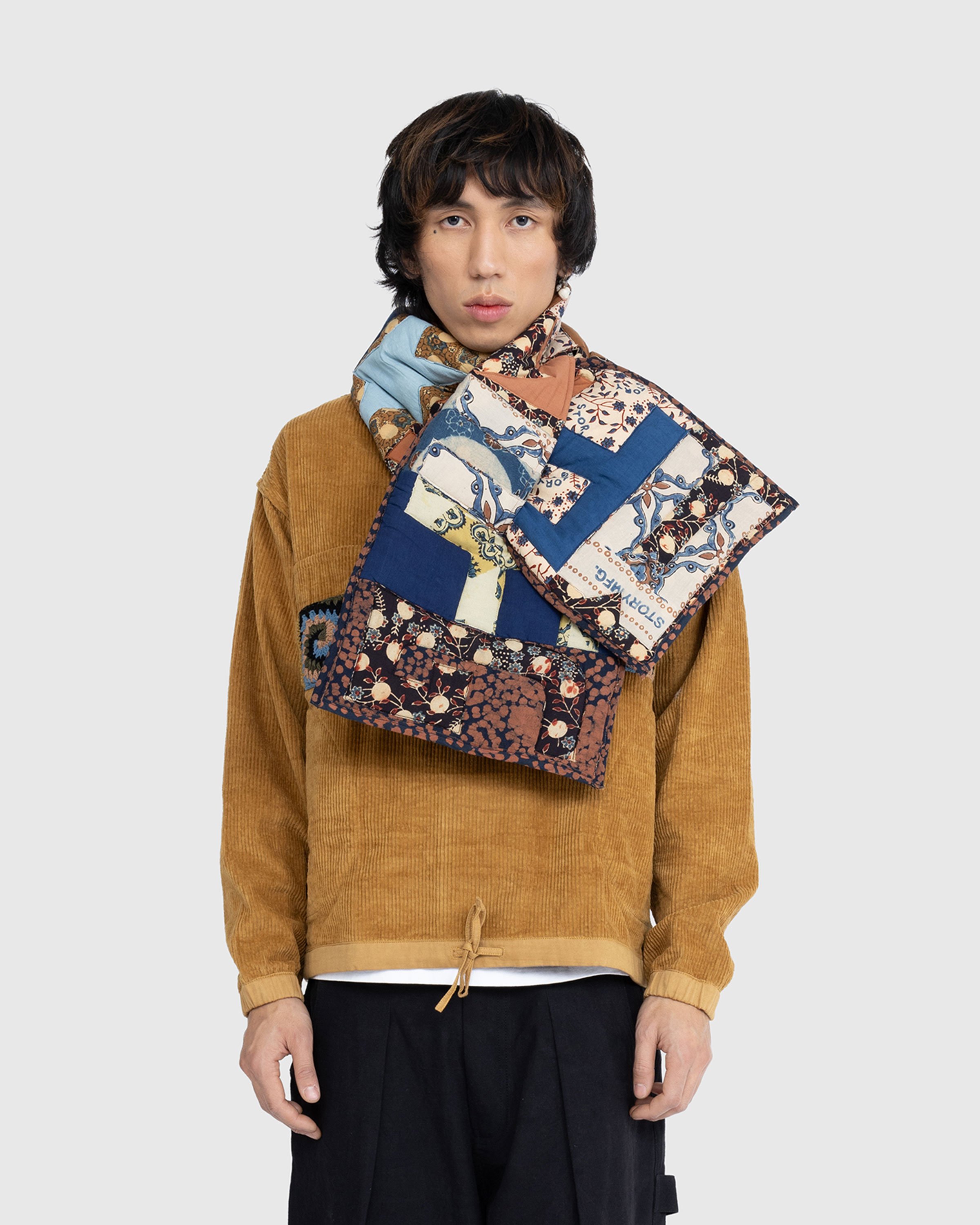 Story mfg. - Patchwork Puffer Scarf Multi - Knits - undefined - Image 4