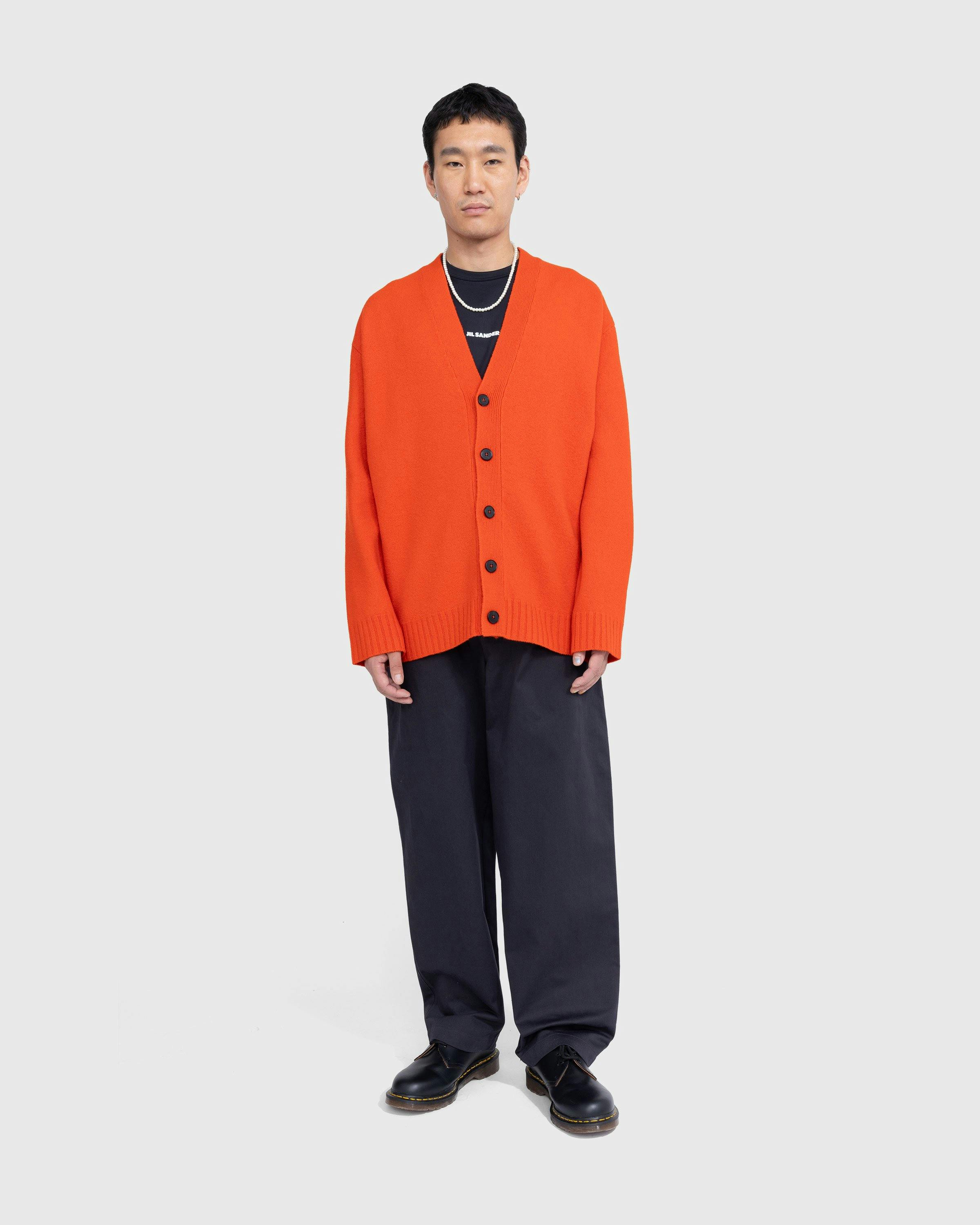 Jil Sander  Wool Cardigan Poppy | Highsnobiety Shop