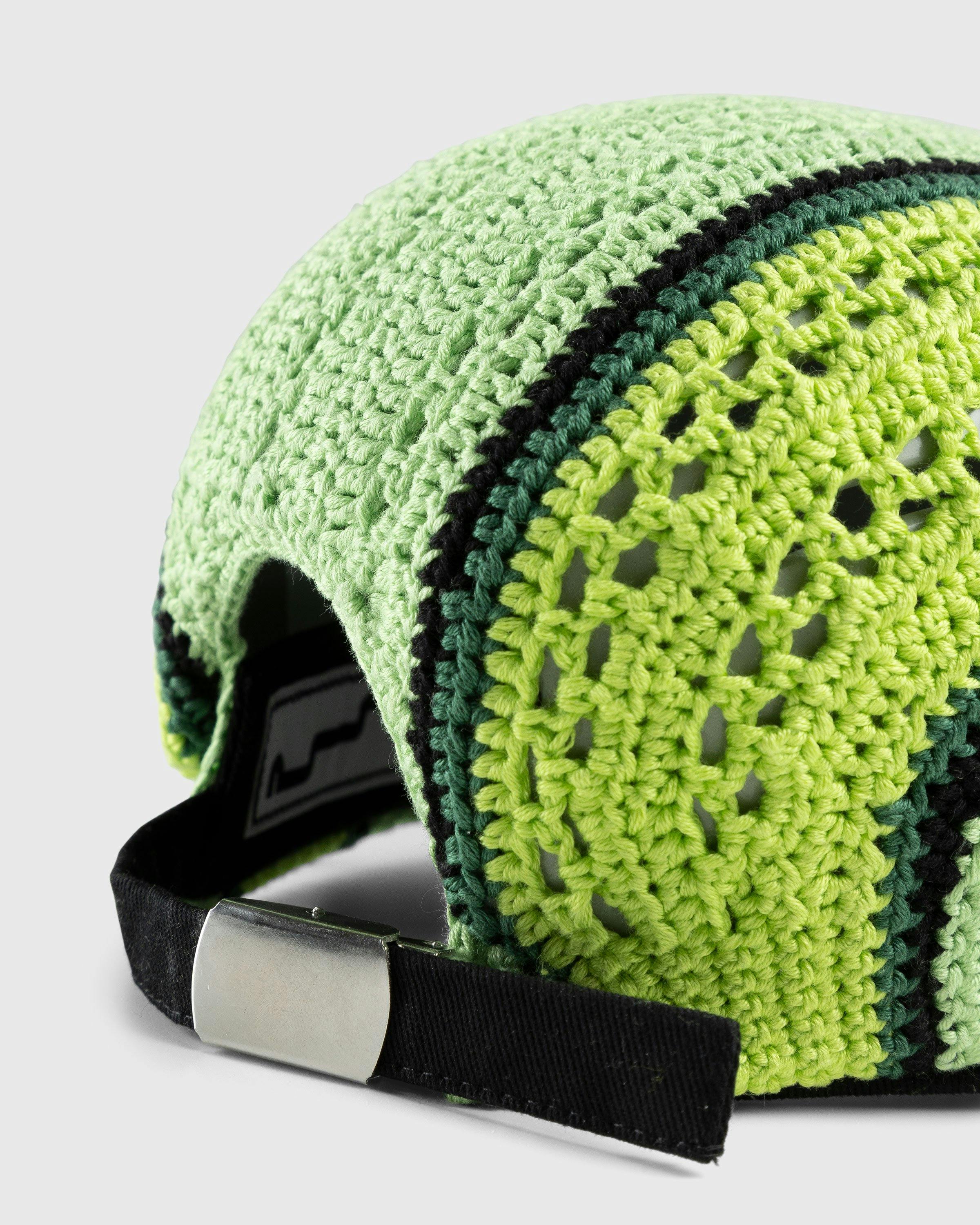 SSU - Crochet Baseball Cap Reptile Green - Accessories - Green - Image 5