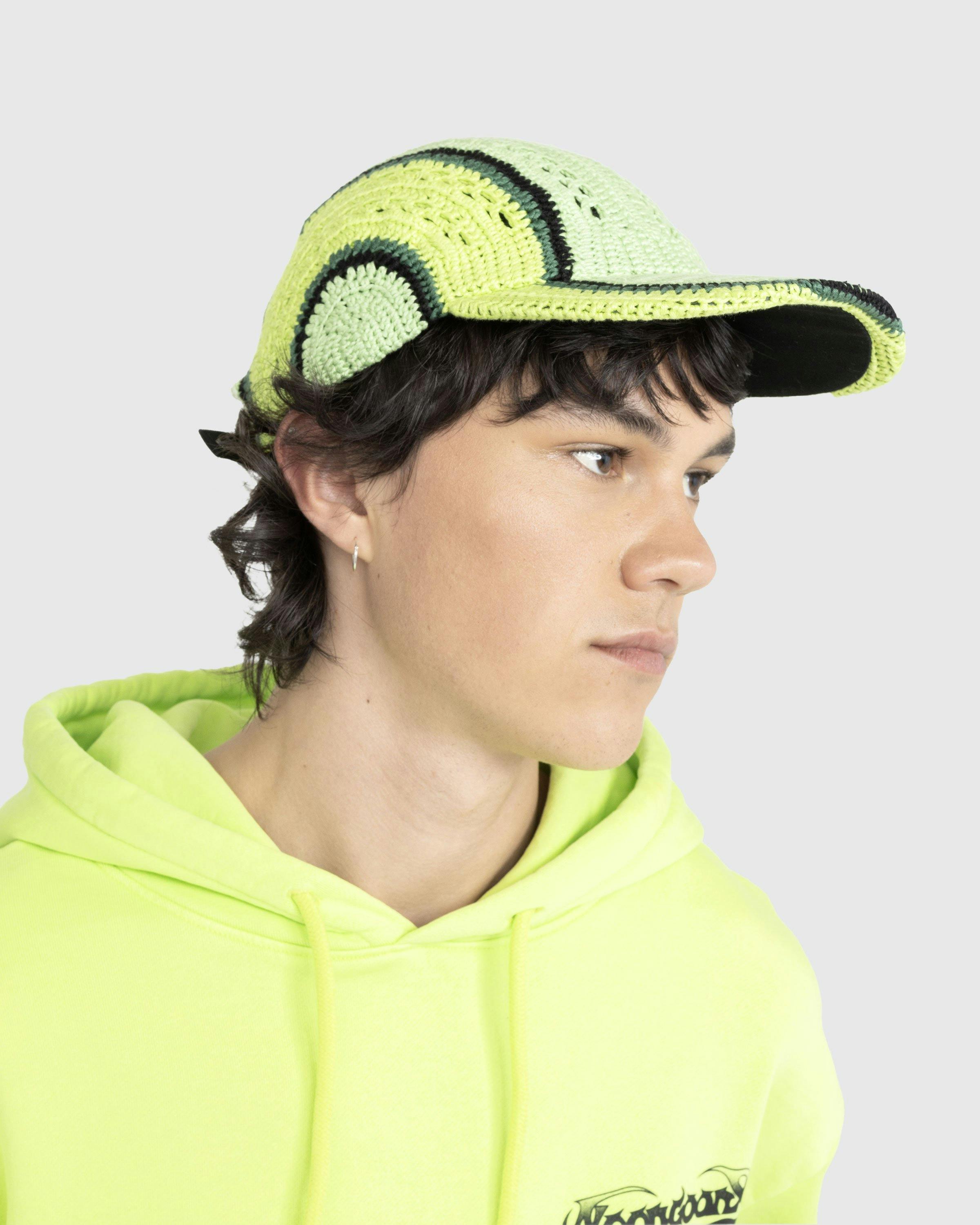 SSU - Crochet Baseball Cap Reptile Green - Accessories - Green - Image 6