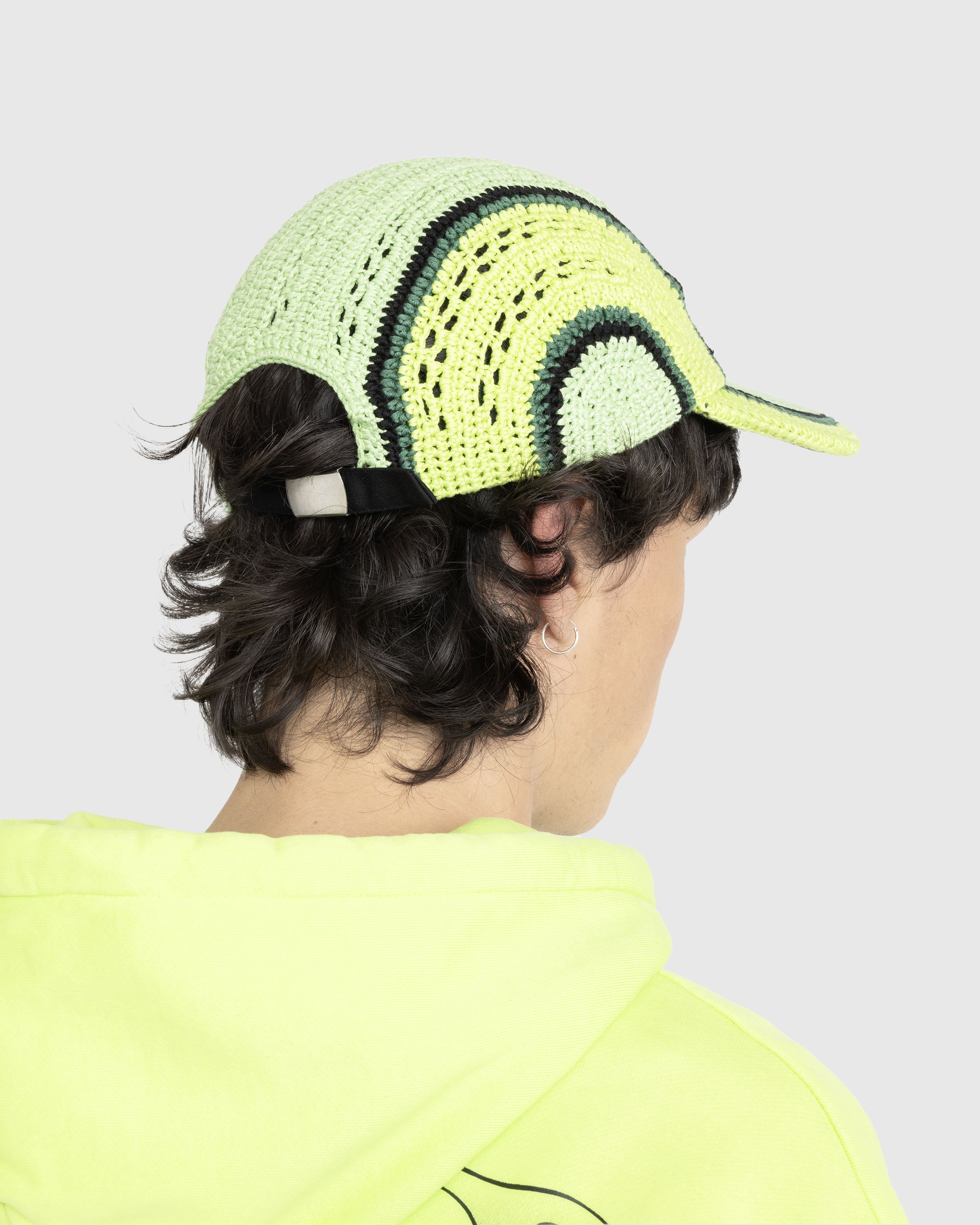 SSU - Crochet Baseball Cap Reptile Green - Accessories - Green - Image 7