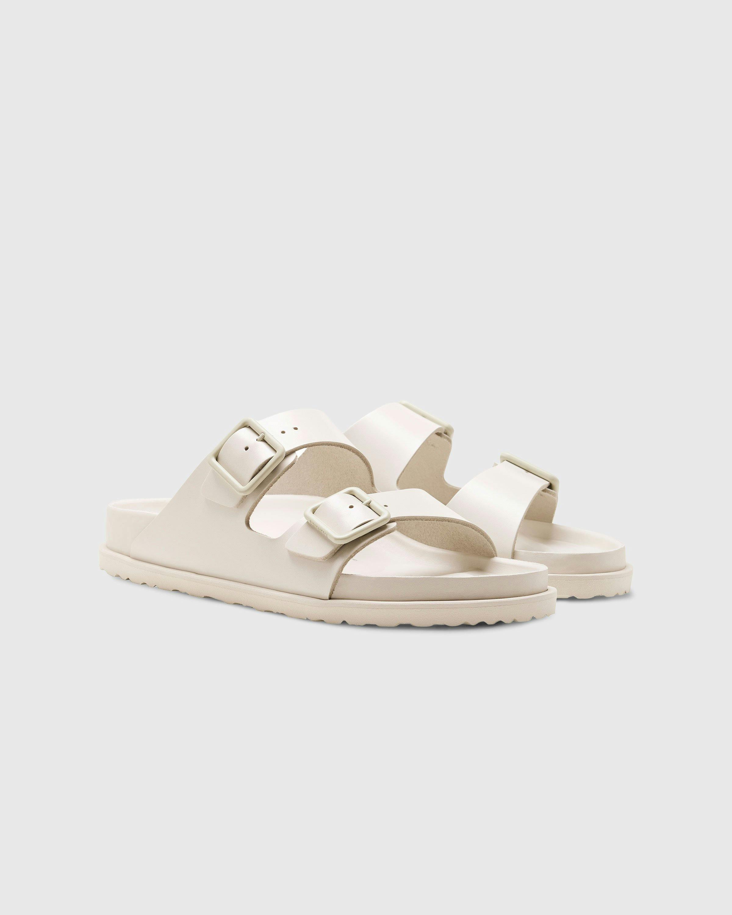 Birkenstock - Arizona Smooth Leather Bone - Footwear - White - Image 2