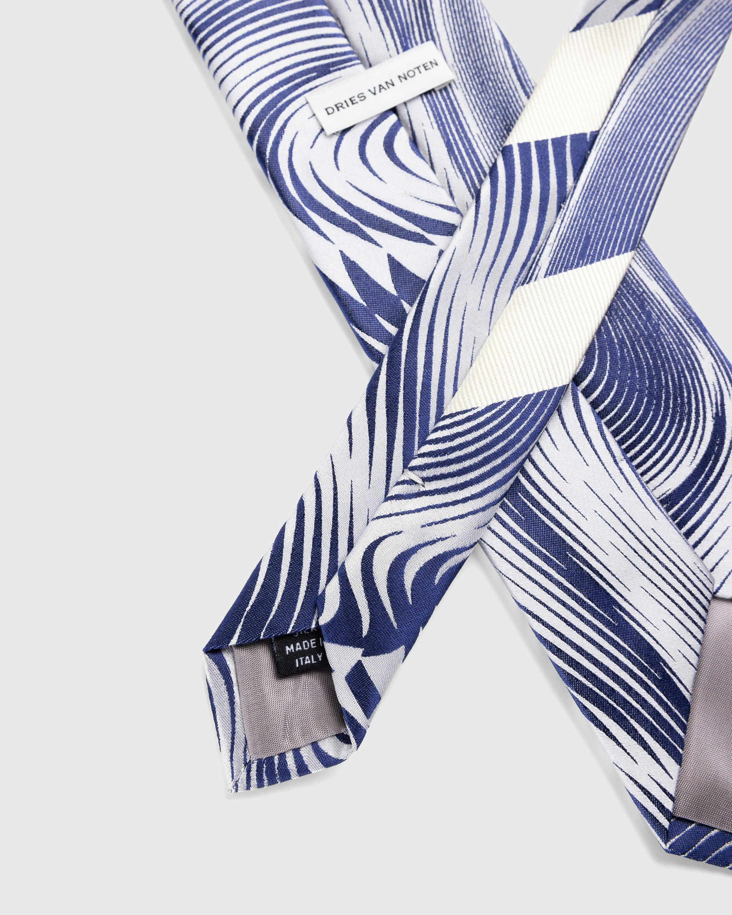 Dries van Noten - Tie 102 Blue - Accessories - Blue - Image 2