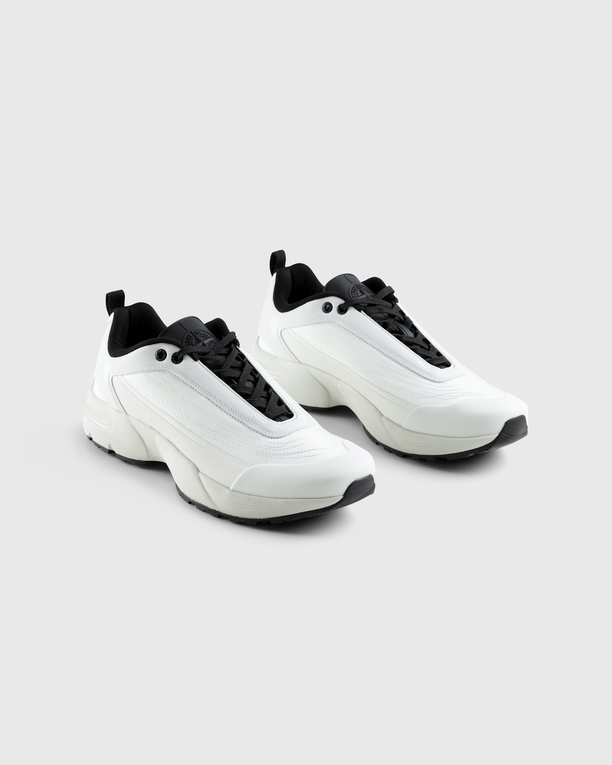 Stone Island - Grime Sneaker White - Footwear - White - Image 3