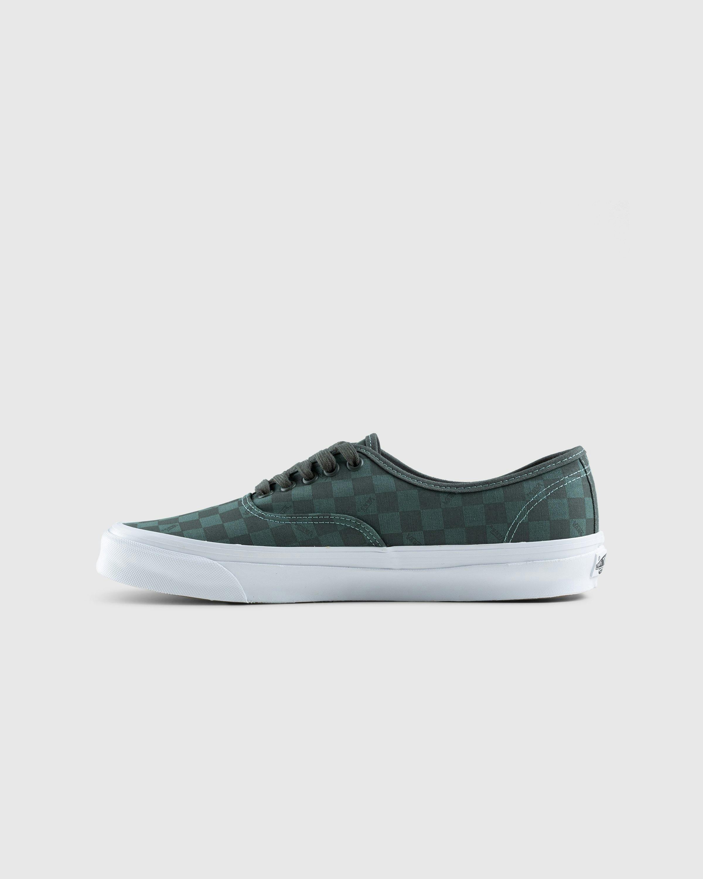 Vans - UA OG Authentic LX Vault Checkerboard Green - Footwear - Green - Image 2