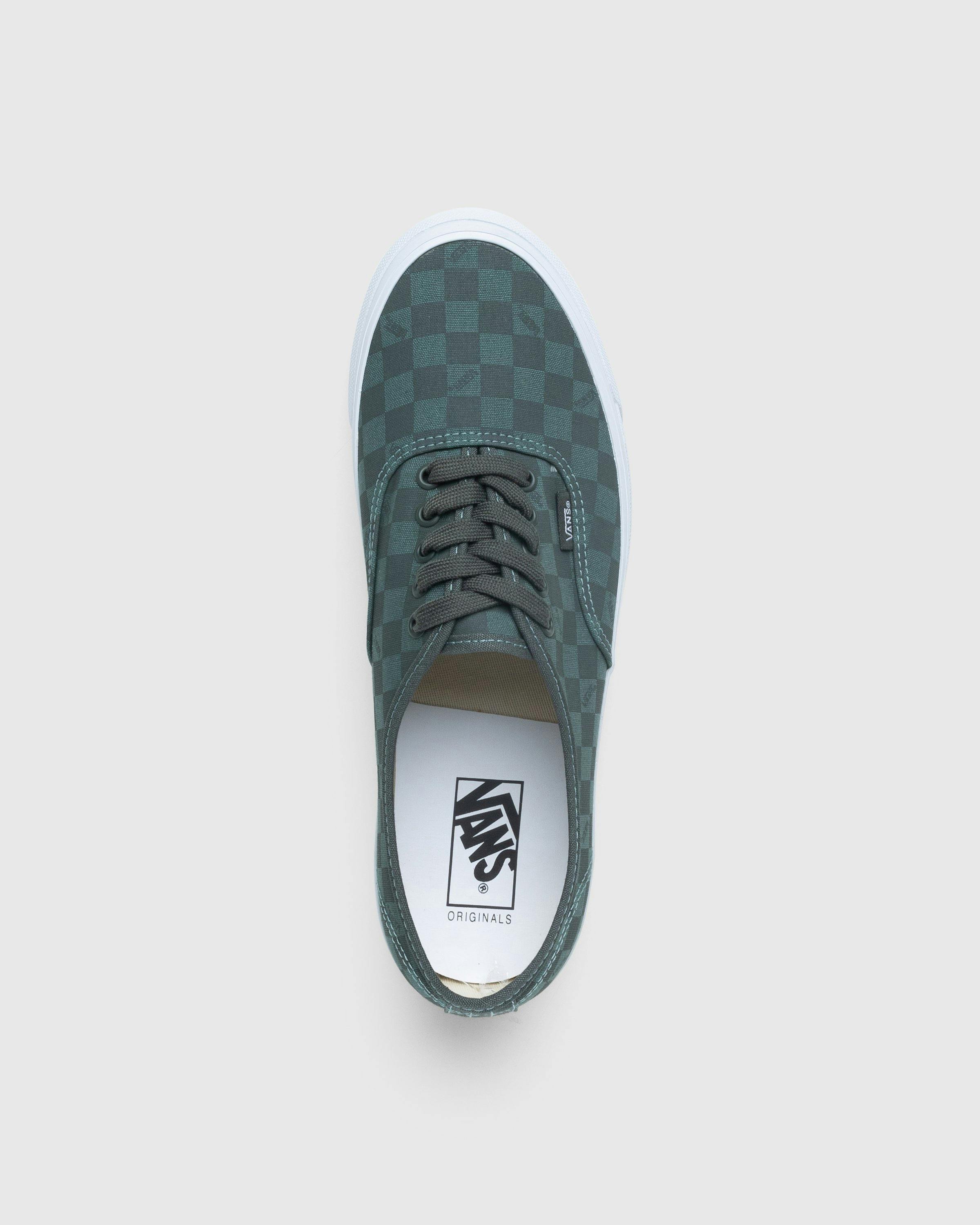 Vans - UA OG Authentic LX Vault Checkerboard Green - Footwear - Green - Image 5