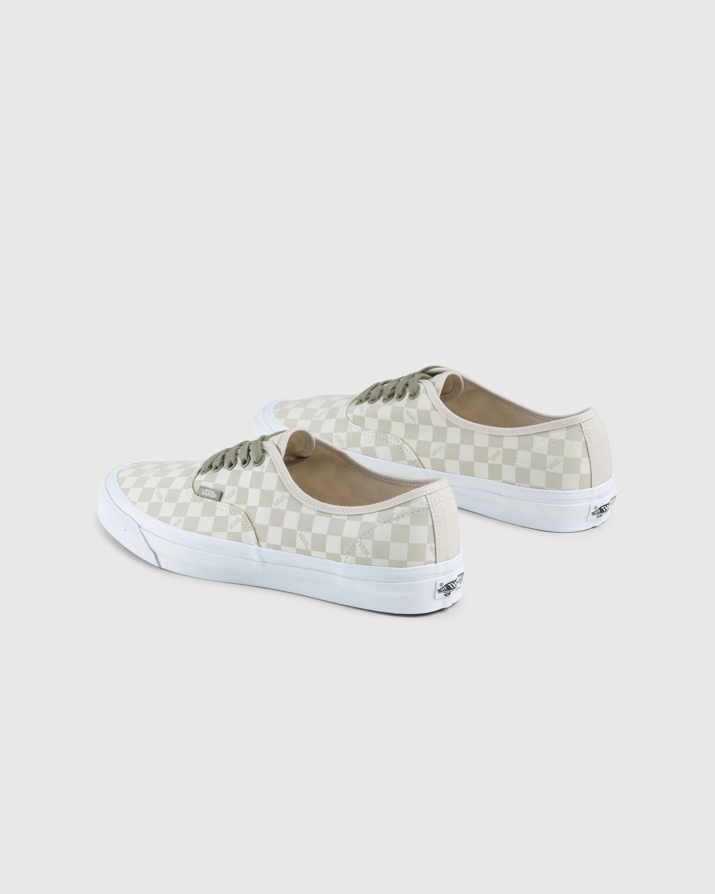 Vans - UA OG Authentic LX Vault Checkerboard Beige - Footwear - Beige - Image 4