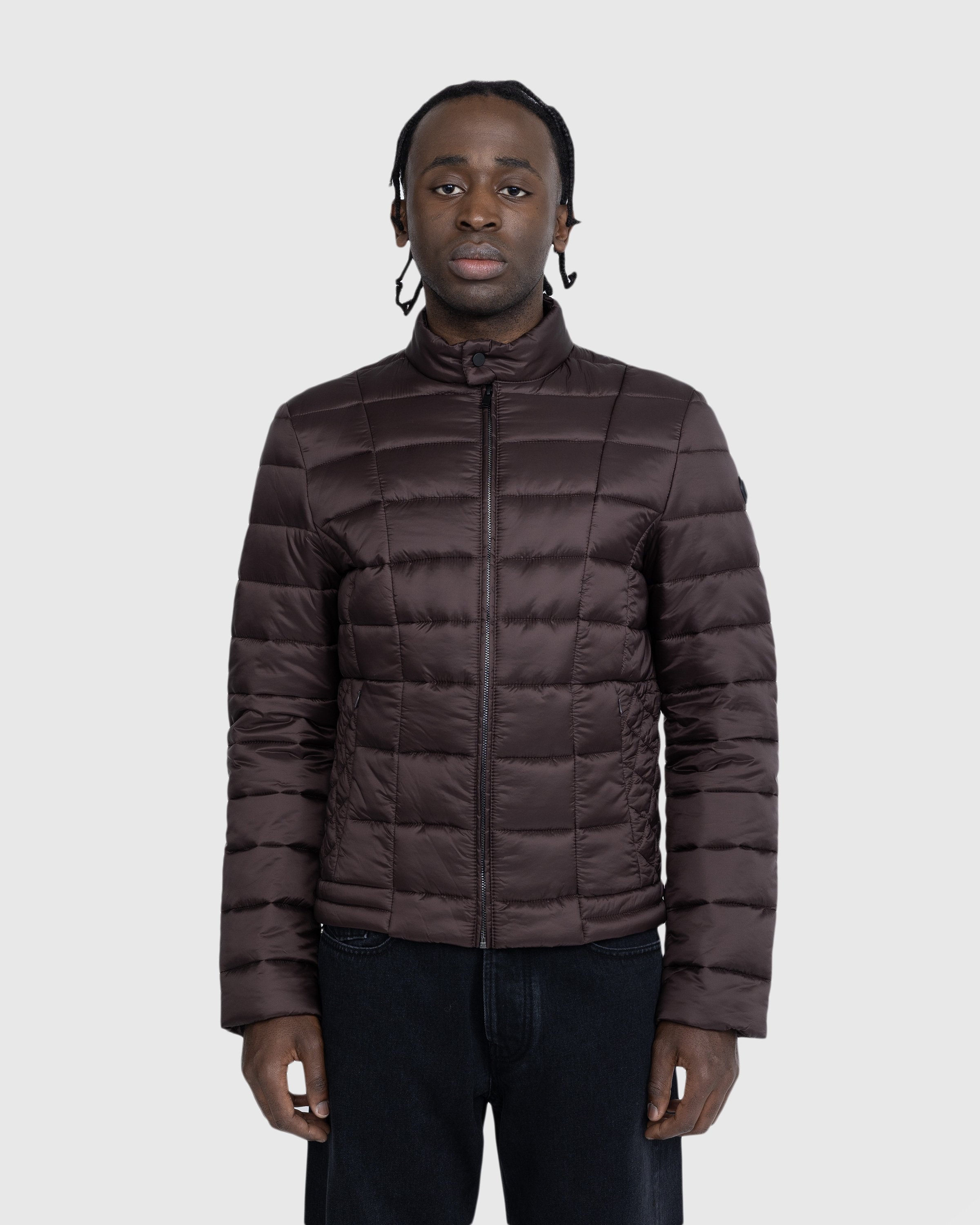 Trussardi - Quilted Jacket Matt Nylon - Clothing - Green - Image 2