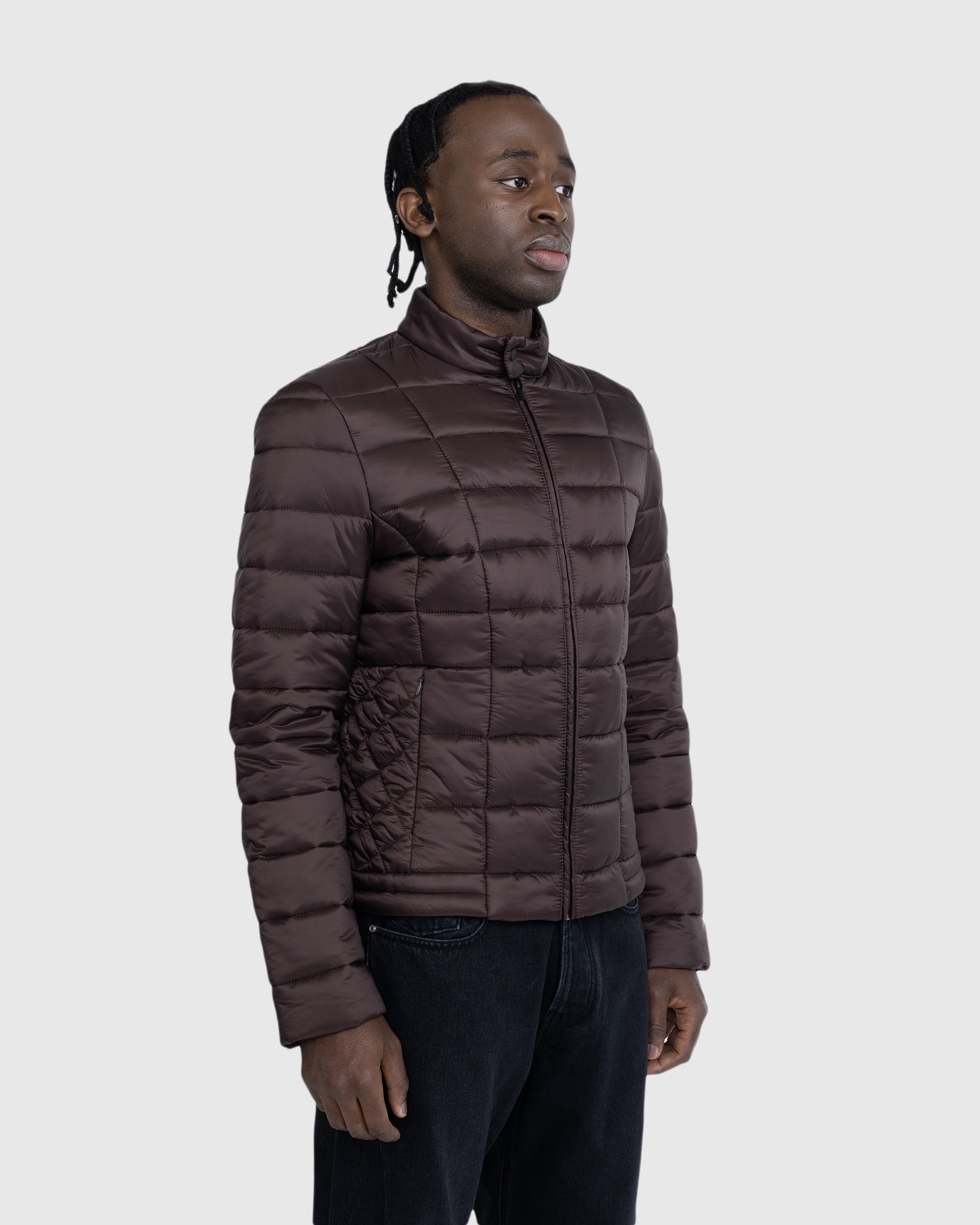 Trussardi - Quilted Jacket Matt Nylon - Clothing - Green - Image 4
