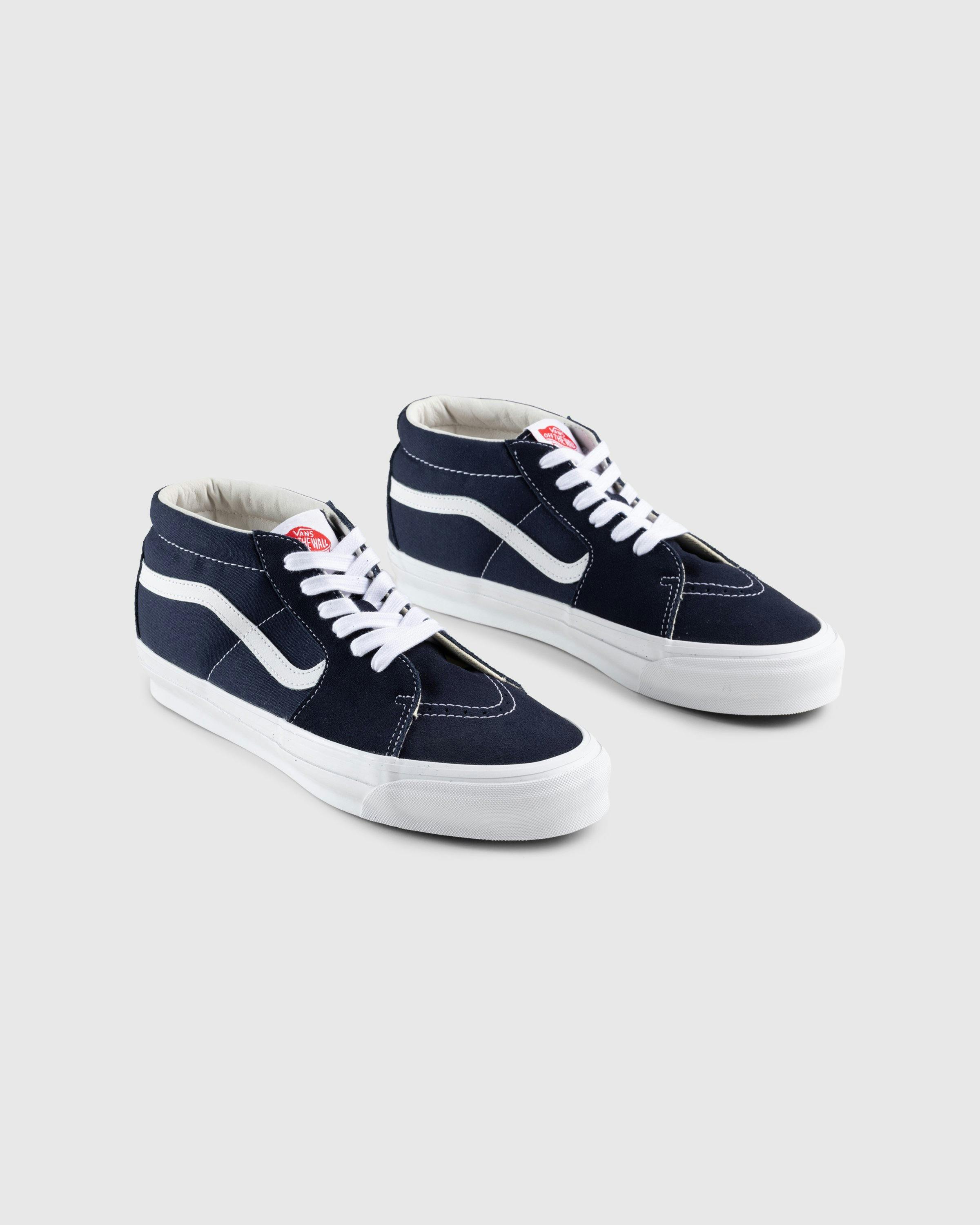 Vans - UA OG SK8-Mid LX SUCV LTGRY - Footwear - Blue - Image 3