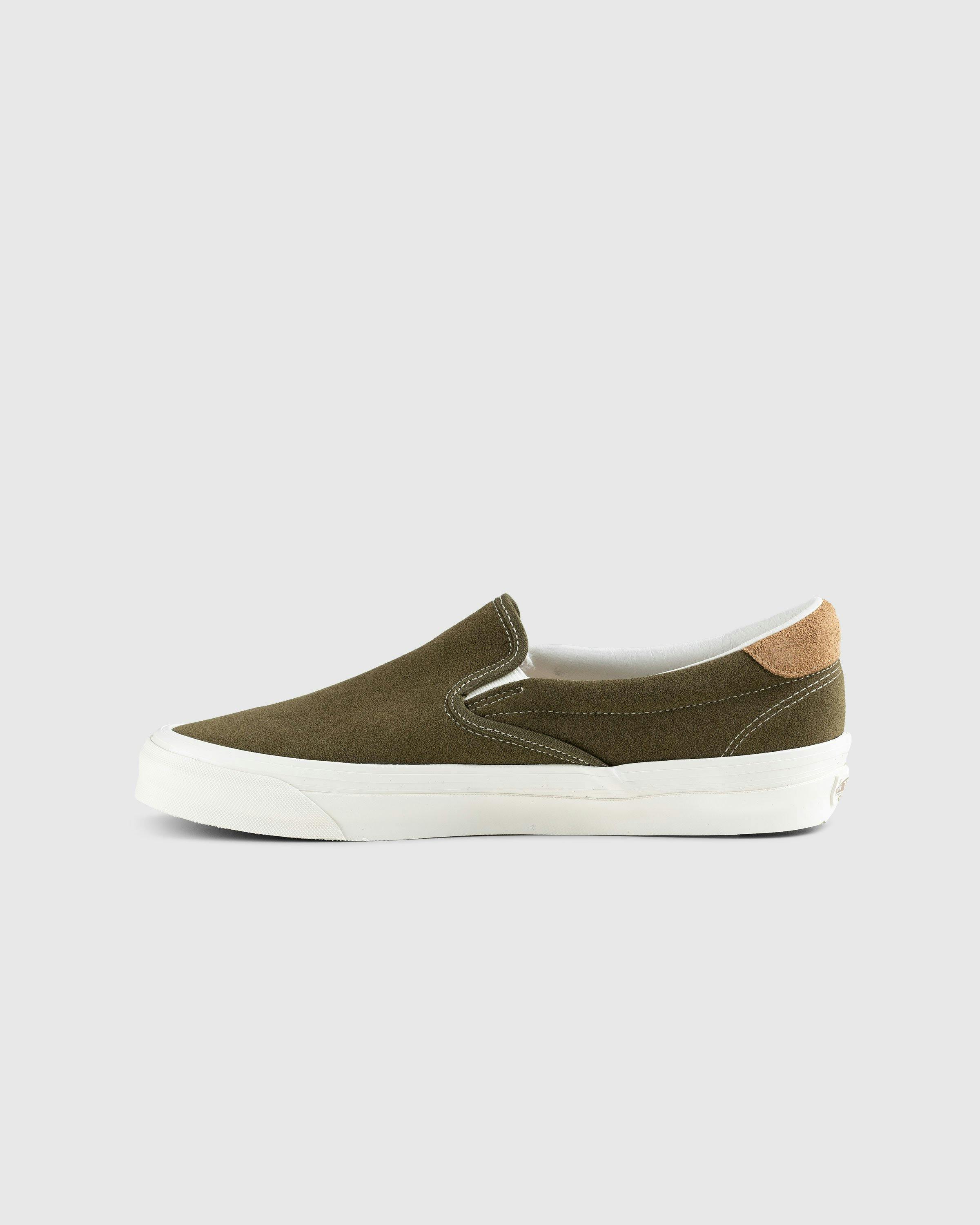 Vans - OG Slip-On 59 LX Suede Green - Footwear - Green - Image 2