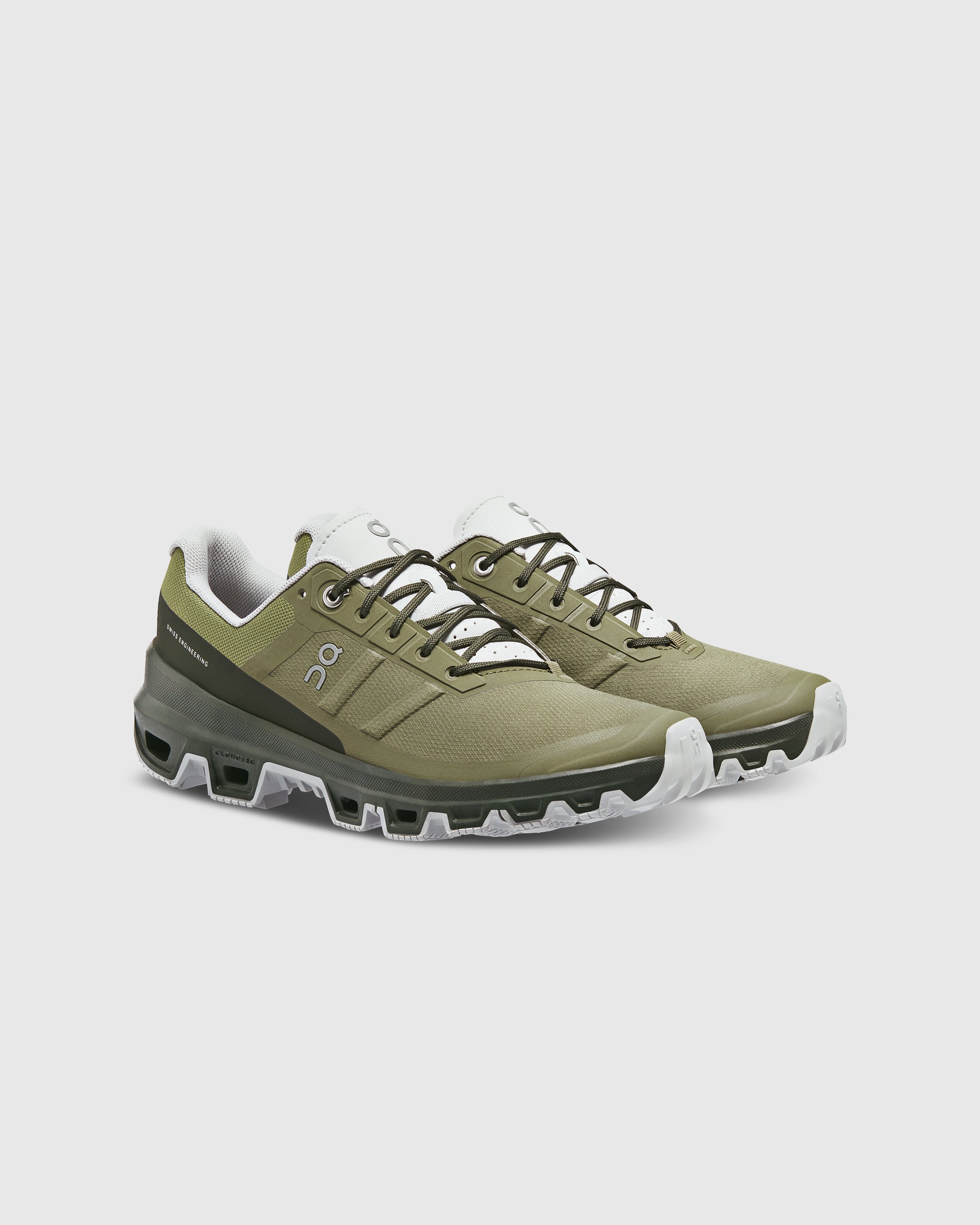On - Cloudventure Olive/Fir - Footwear - Green - Image 3