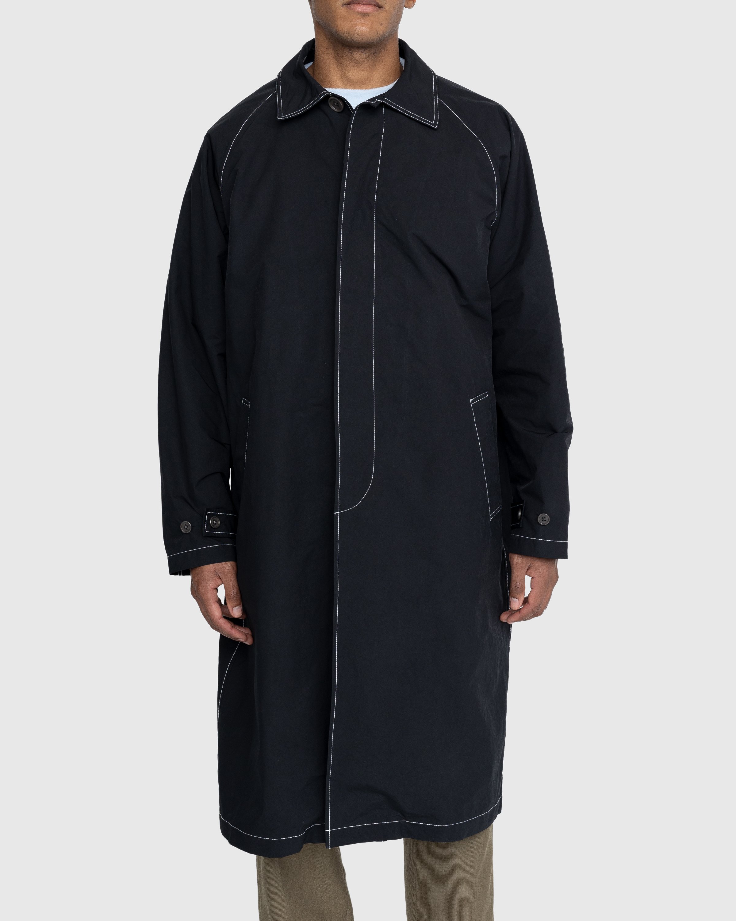 Highsnobiety - Contrast Mac Jacket Black - Clothing - Beige - Image 2