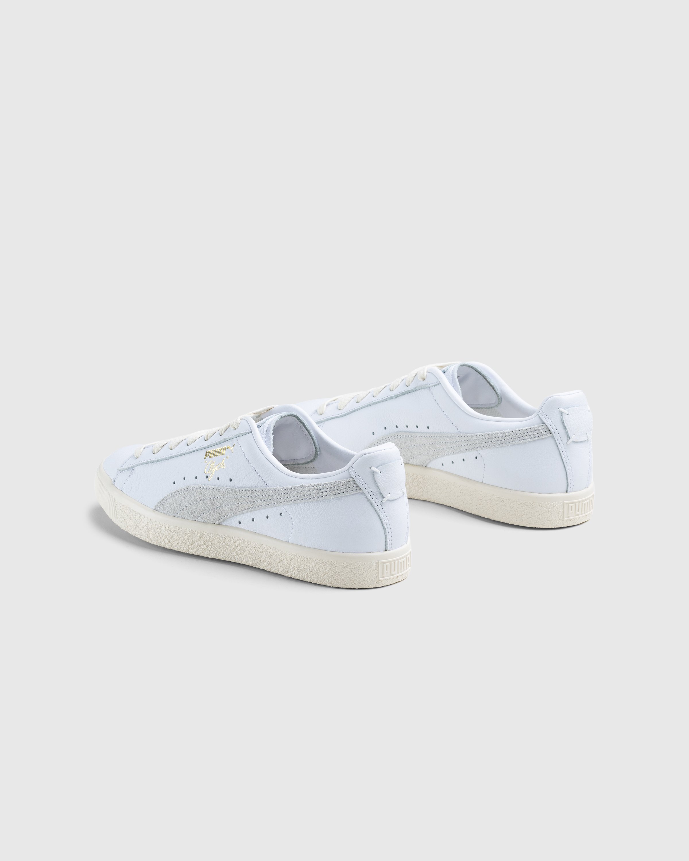 Puma - Clyde Base White - Footwear - White - Image 4