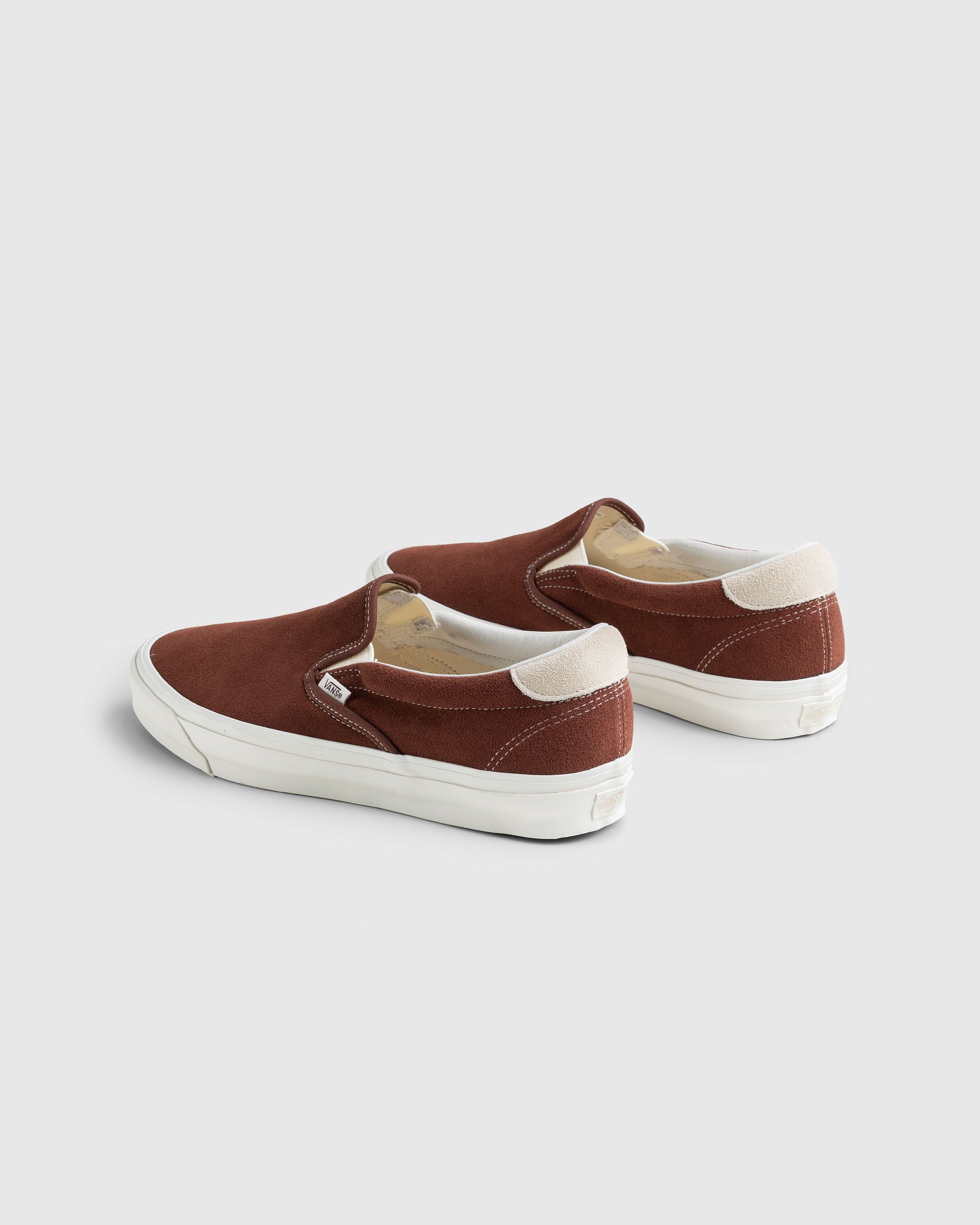 Vans - OG Slip-On 59 LX Suede Brown - Footwear - Brown - Image 4
