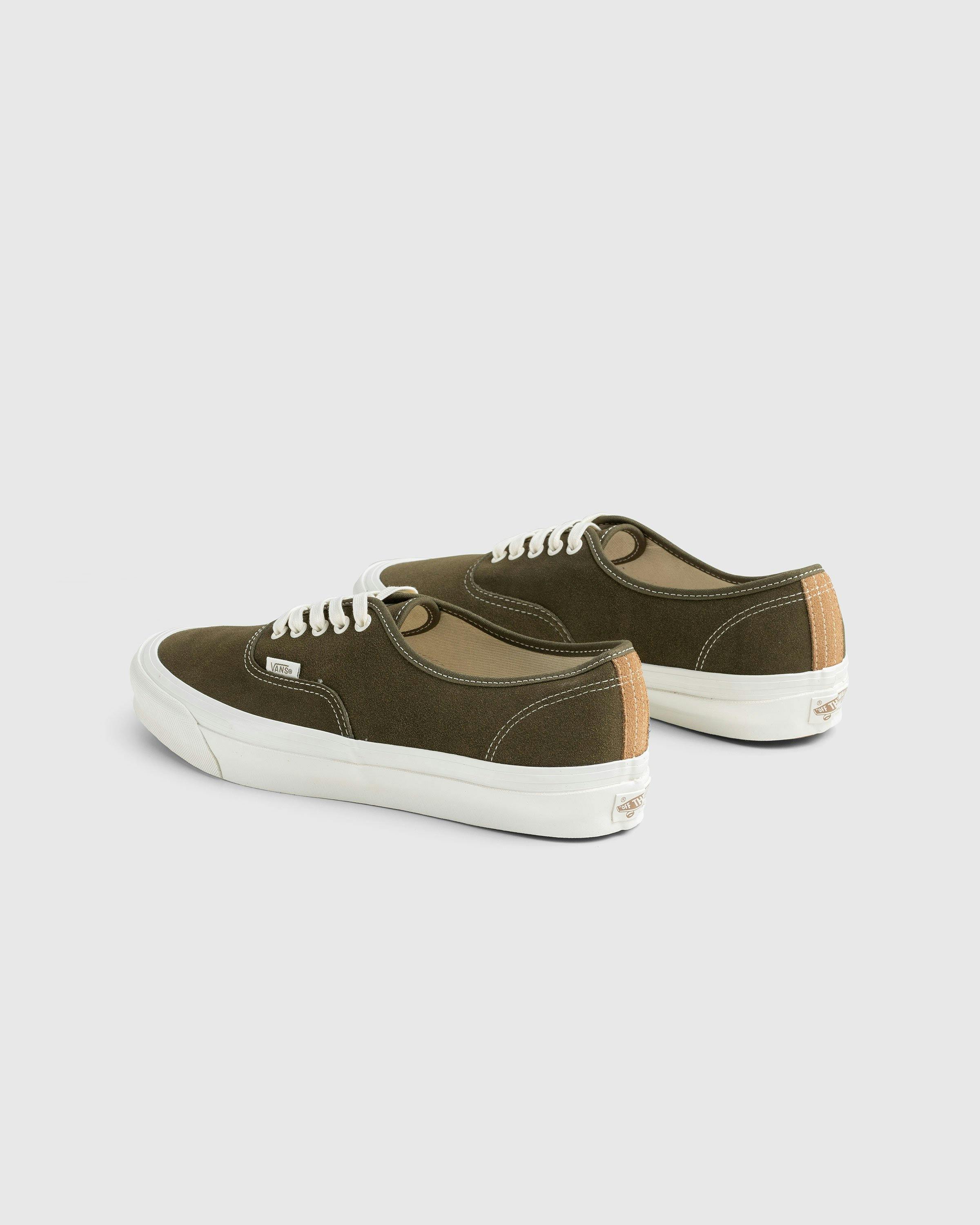 Vans - UA OG Authentic LX Suede Olive - Footwear - Green - Image 4