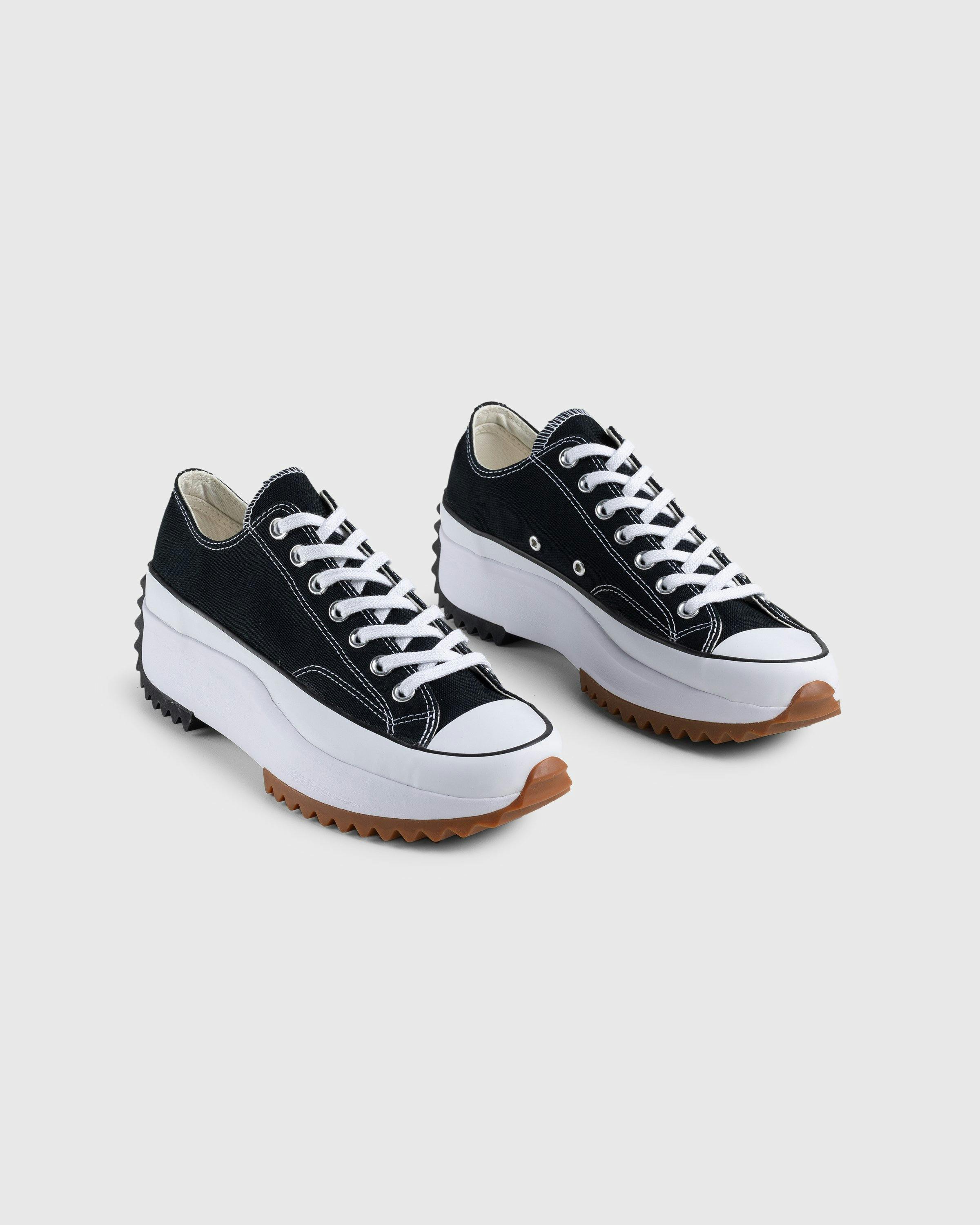 Converse - Run Star Hike Canvas Platform Low Black/White/Gum - Footwear - Black - Image 3