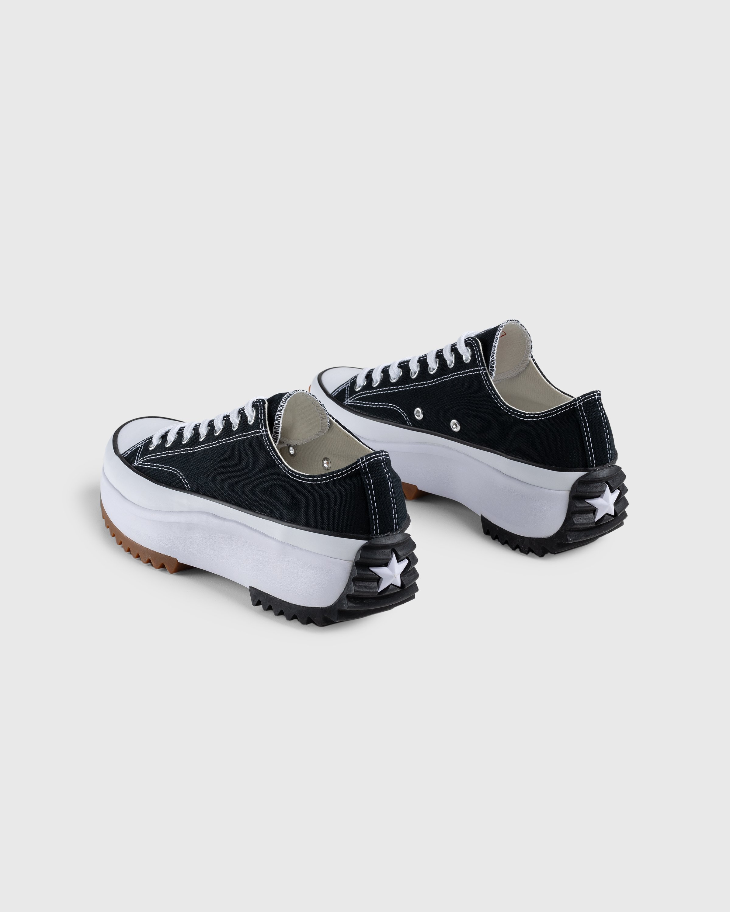 Converse - Run Star Hike Canvas Platform Low Black/White/Gum - Footwear - Black - Image 4