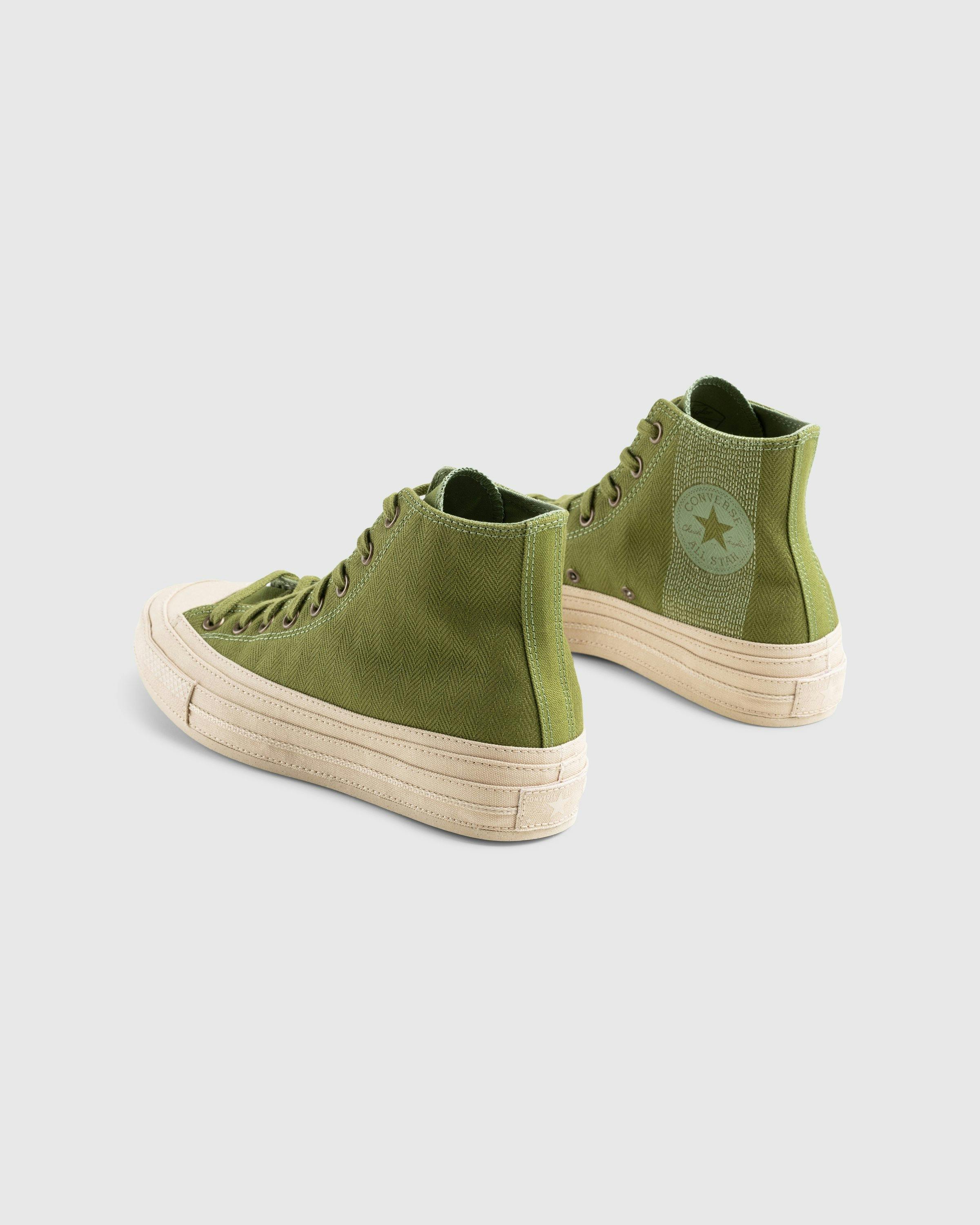 Converse x Herringbone - Chuck 70 Hi Grassy/Alligator Friend - Footwear - Green - Image 4