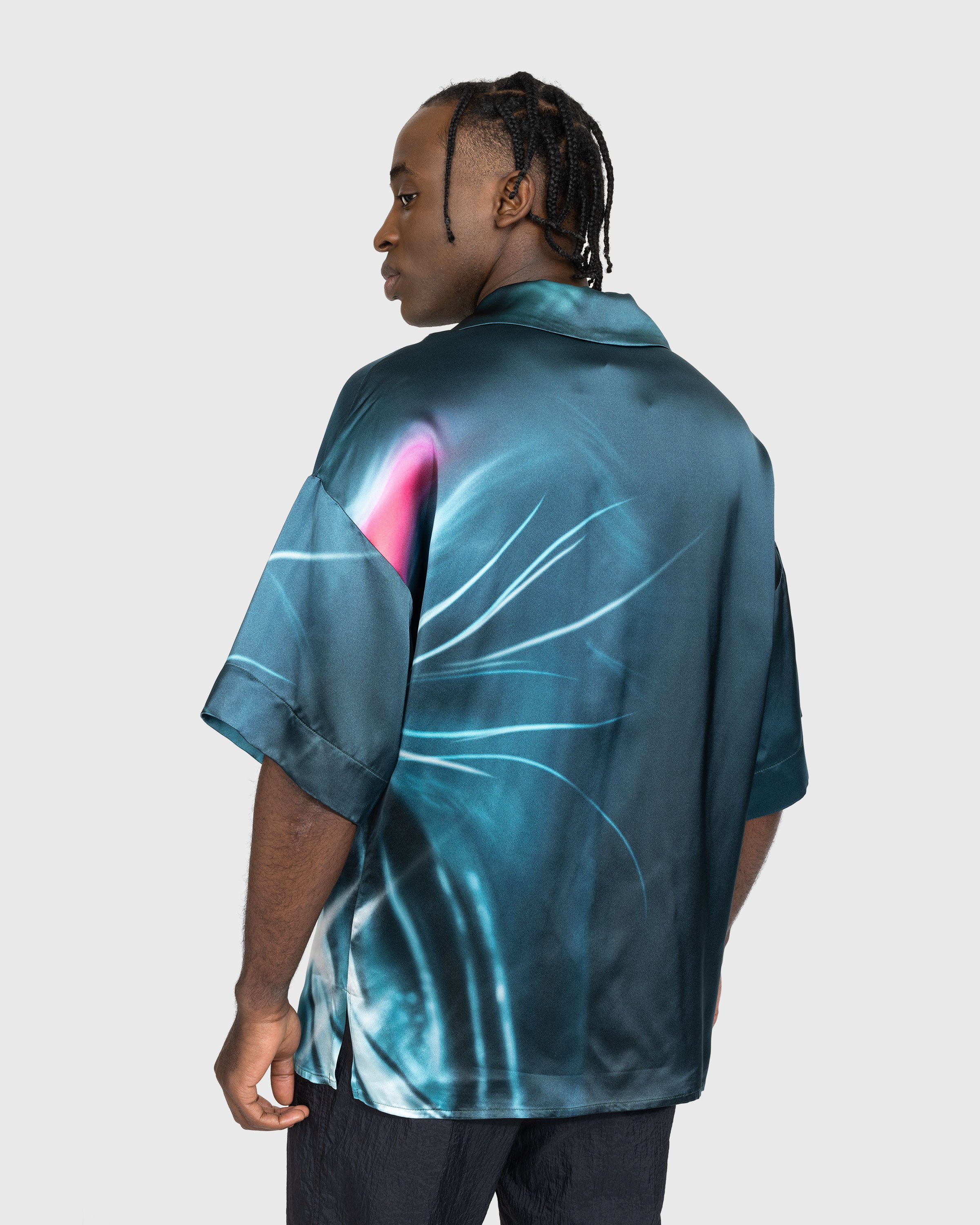 Gerrit Jacob - Satin Shirt Multi - Clothing - Multi - Image 3