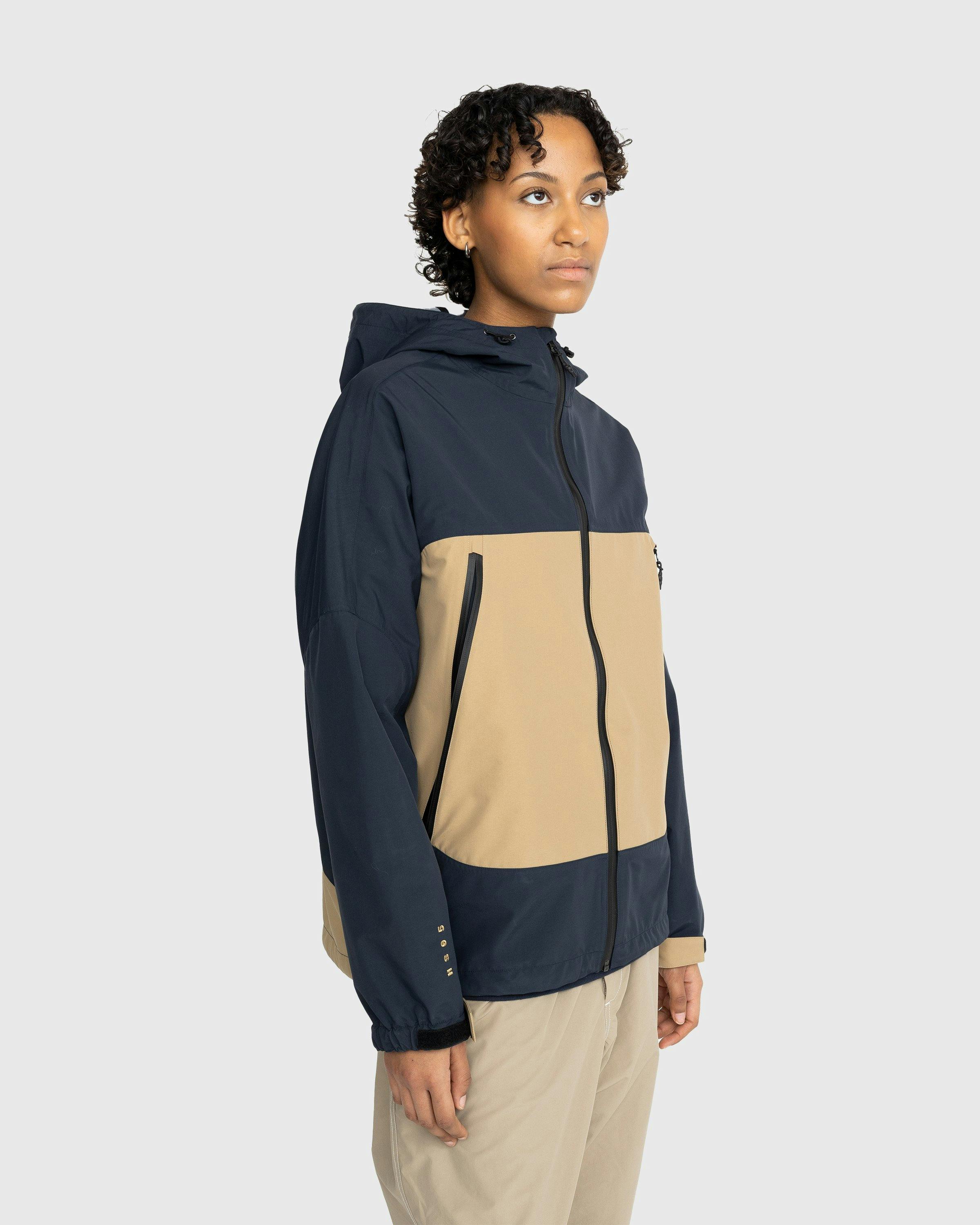 Highsnobiety - 3 Layer Nylon Jacket Navy/Beige - Clothing - Blue - Image 2