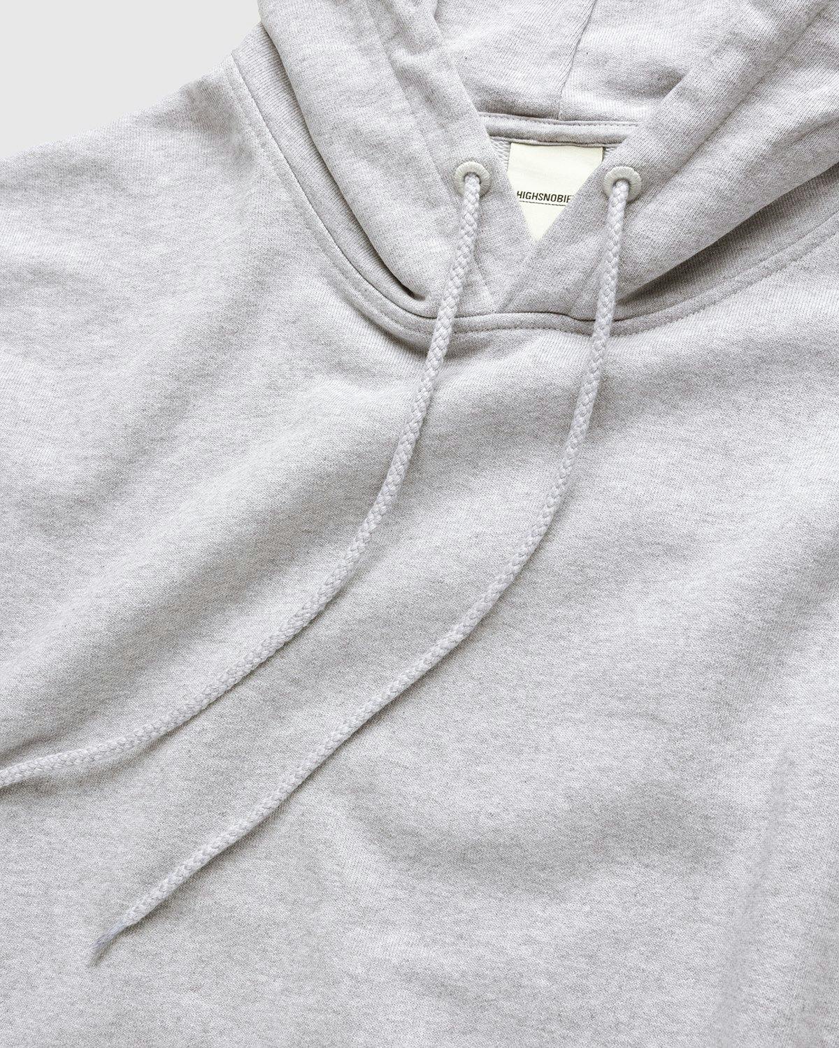 Highsnobiety - GATEZERO Crest Hoodie Grey - Clothing - Grey - Image 4