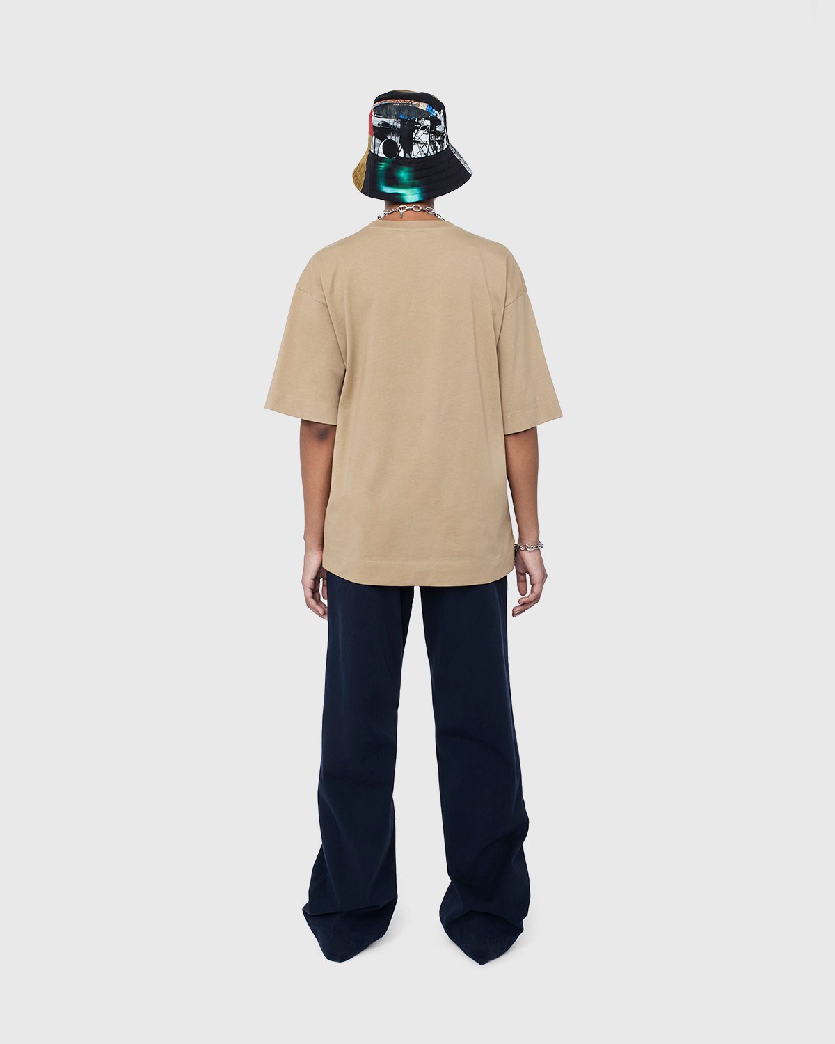 Dries van Noten - Heli Graphic T-Shirt Sand - Clothing - Beige - Image 6