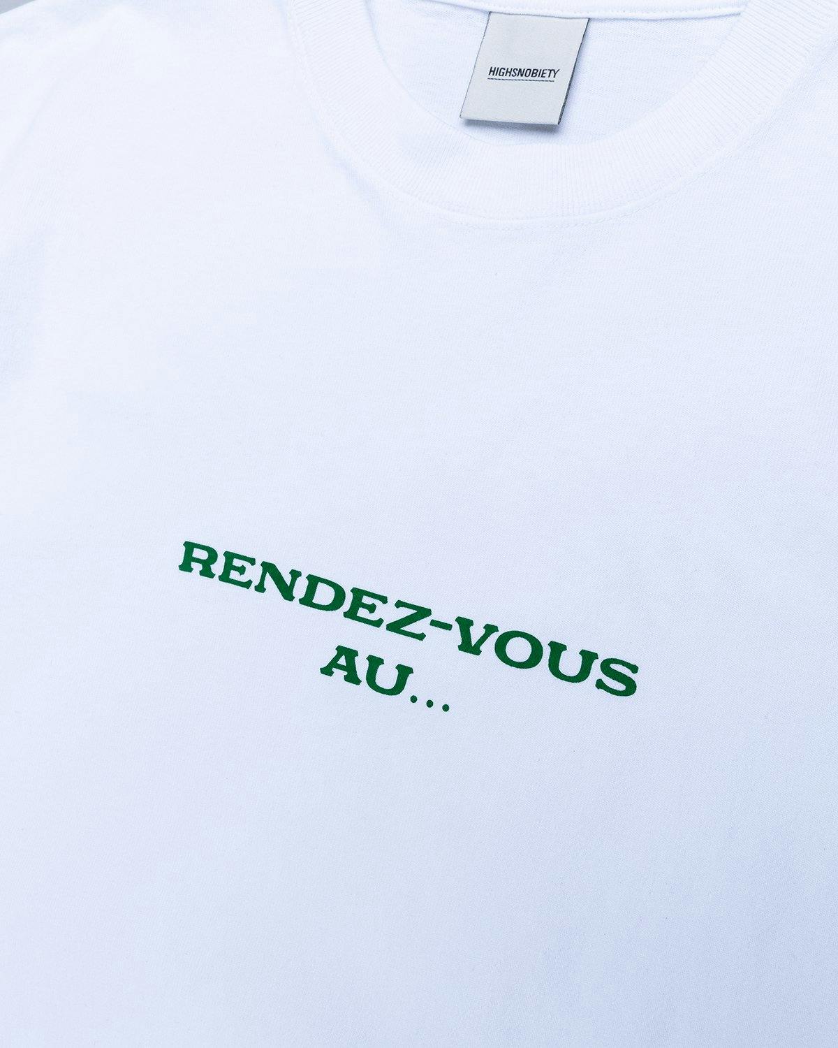 Café de Flore x Highsnobiety - Not In Paris 3 T-Shirt White - Clothing - White - Image 3