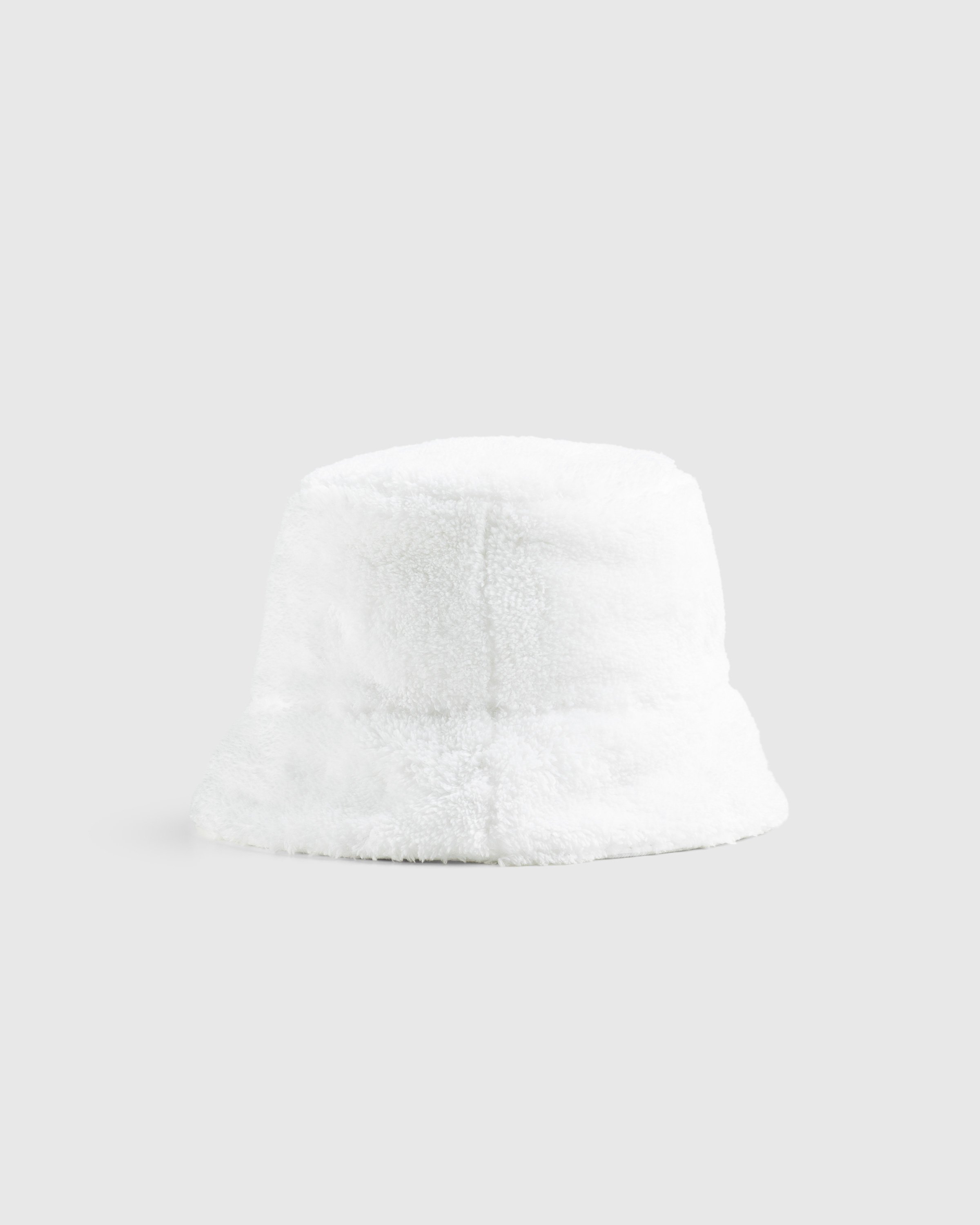 Marni - Terry Logo Bucket Hat White - Accessories - White - Image 2