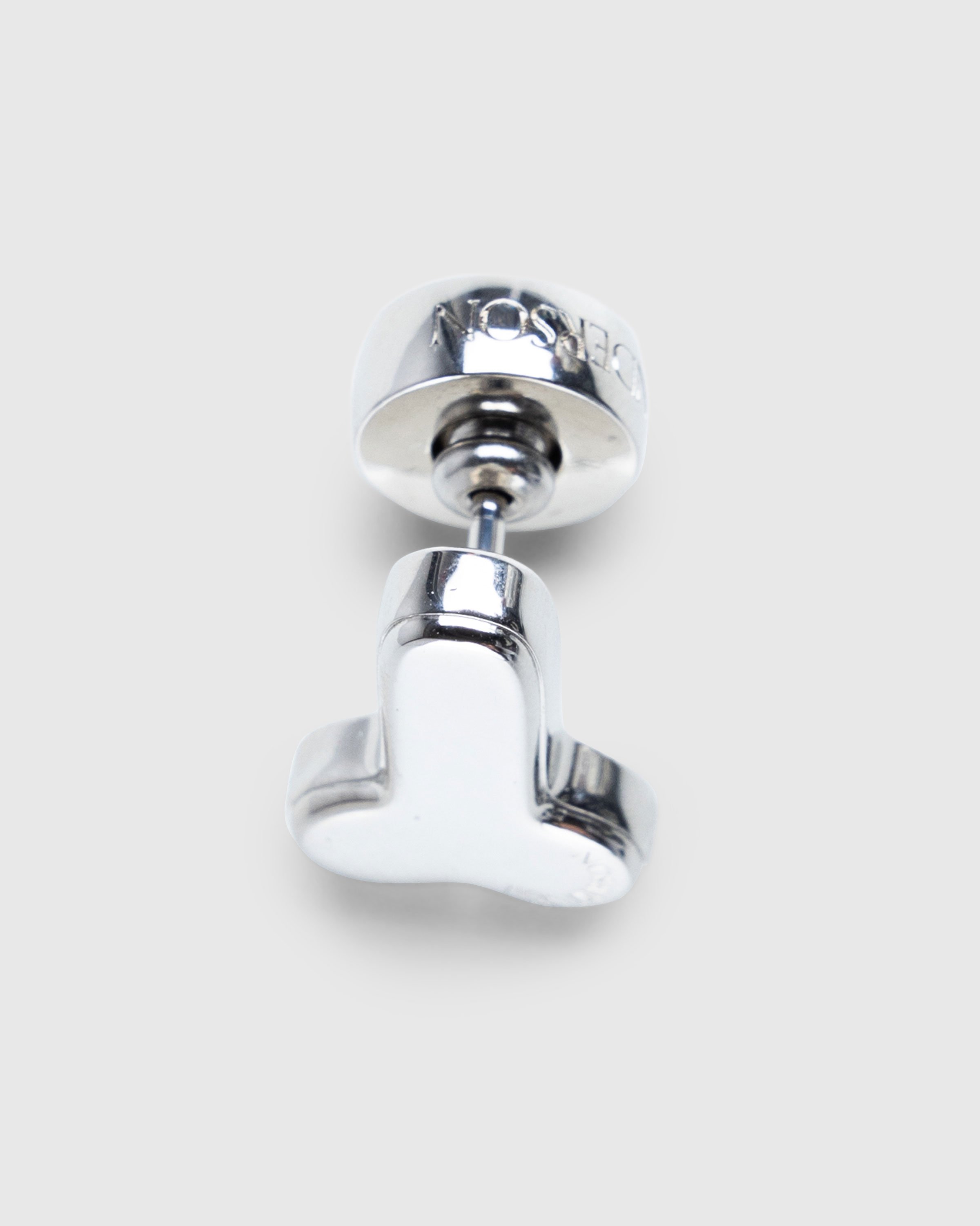 J.W. Anderson - PENIS STUD EARRING Silver - Accessories - Silver - Image 2