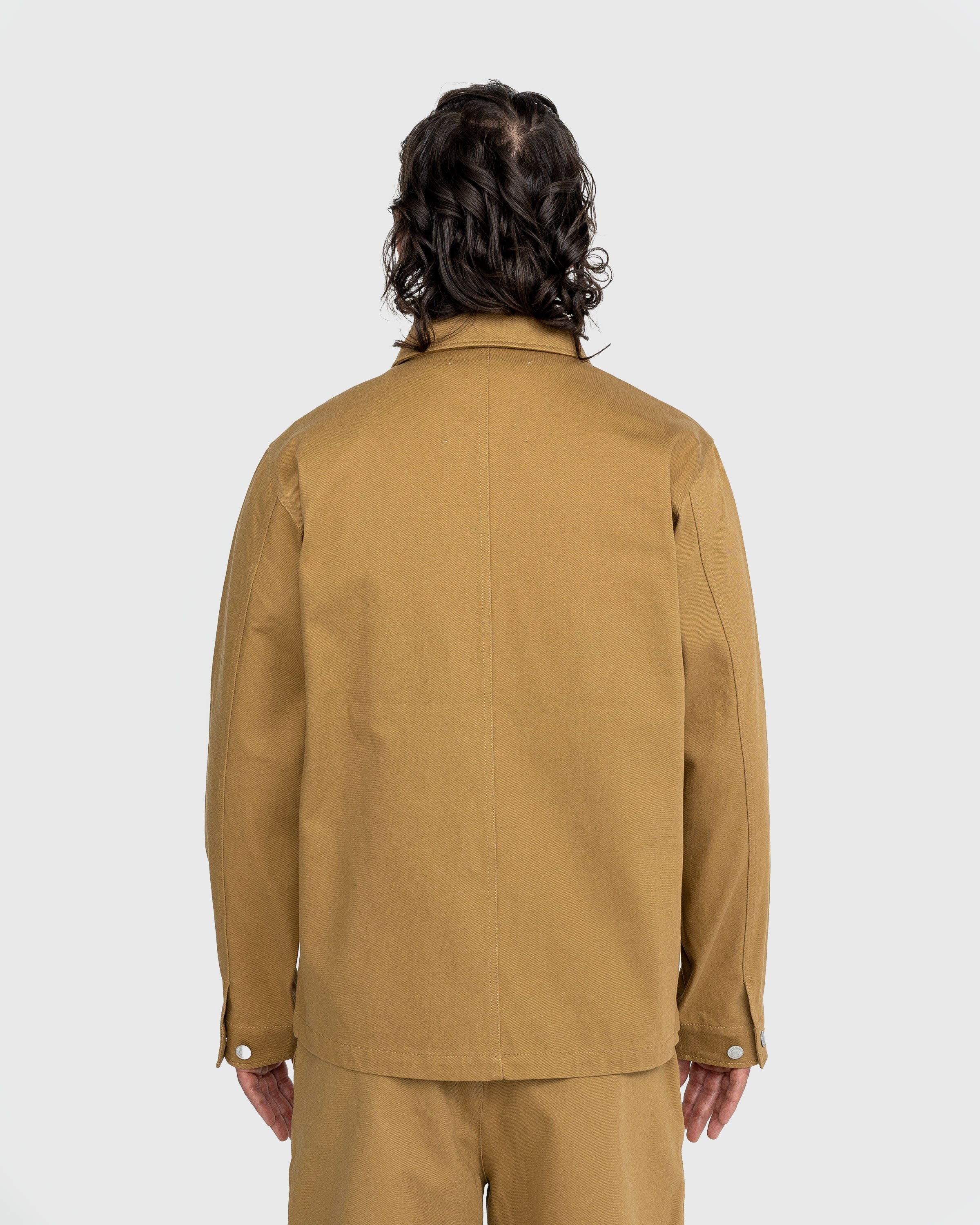 Highsnobiety - Cotton Drill Chore Jacket Brown - Clothing - Brown - Image 8