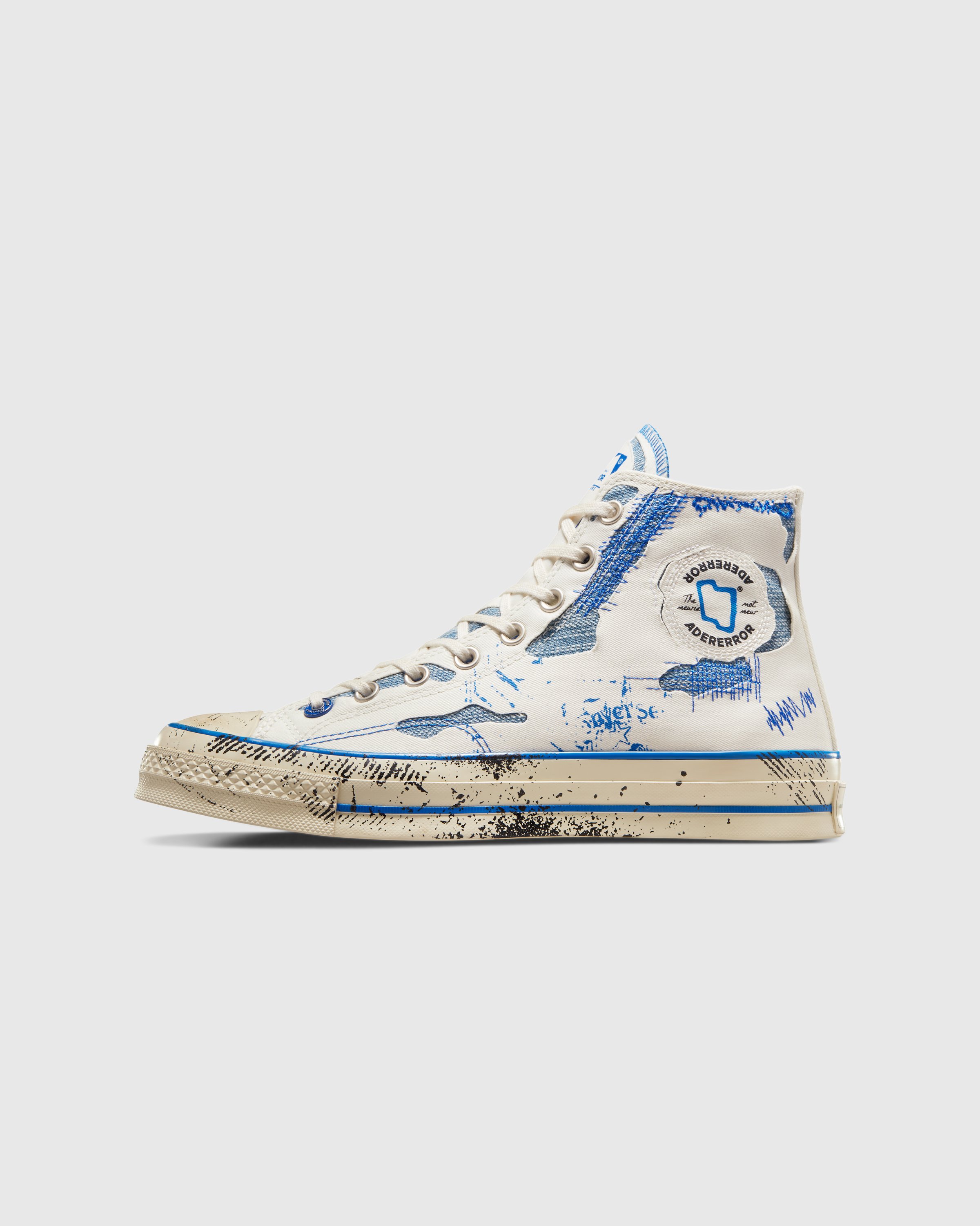 Converse x Ader Error - Chuck 70 Hi White/Blue/Imperial Blue - Footwear - White - Image 2