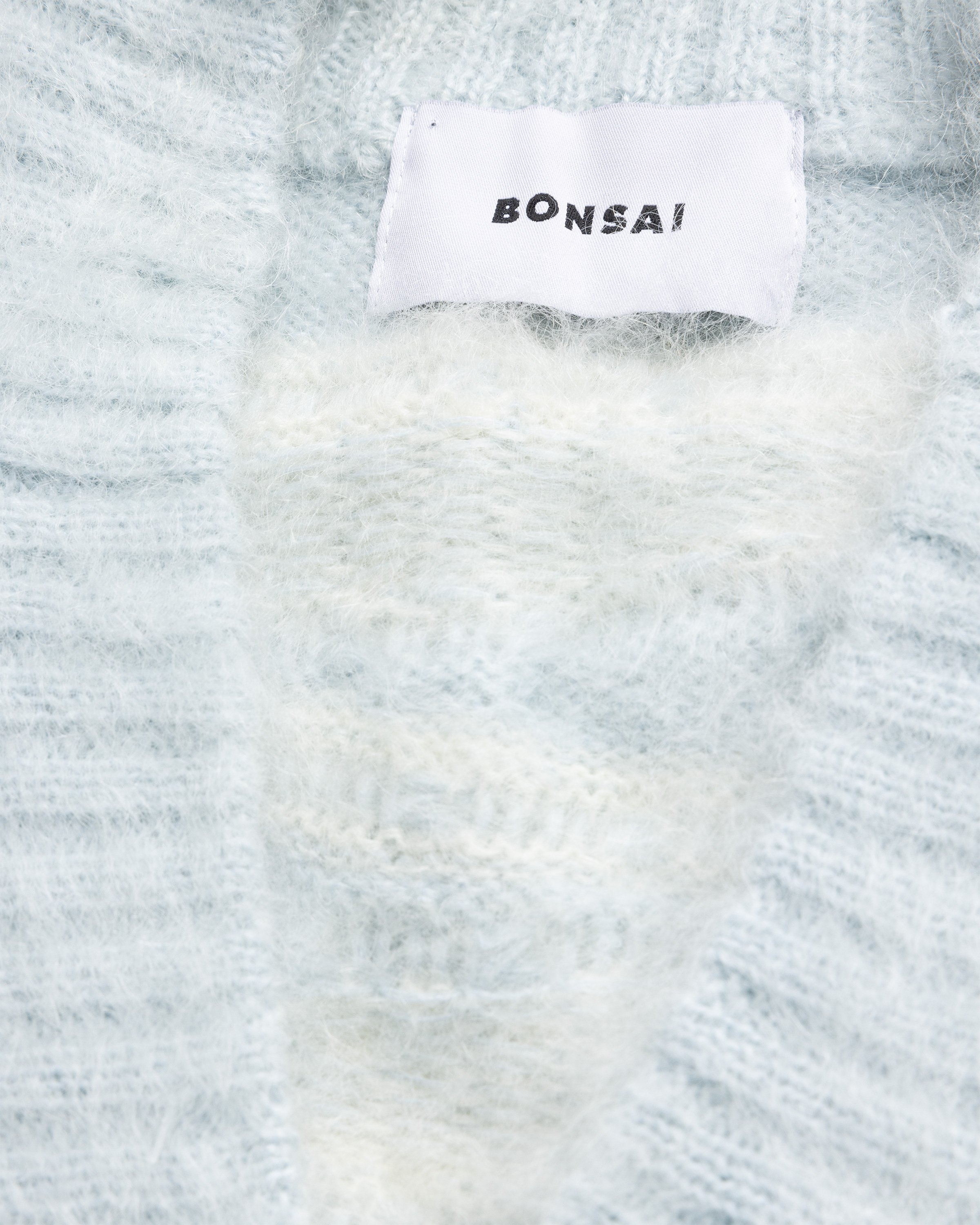 Bonsai - OVERSIZE KNIT CARDIGAN Blue - Clothing - Blue - Image 5